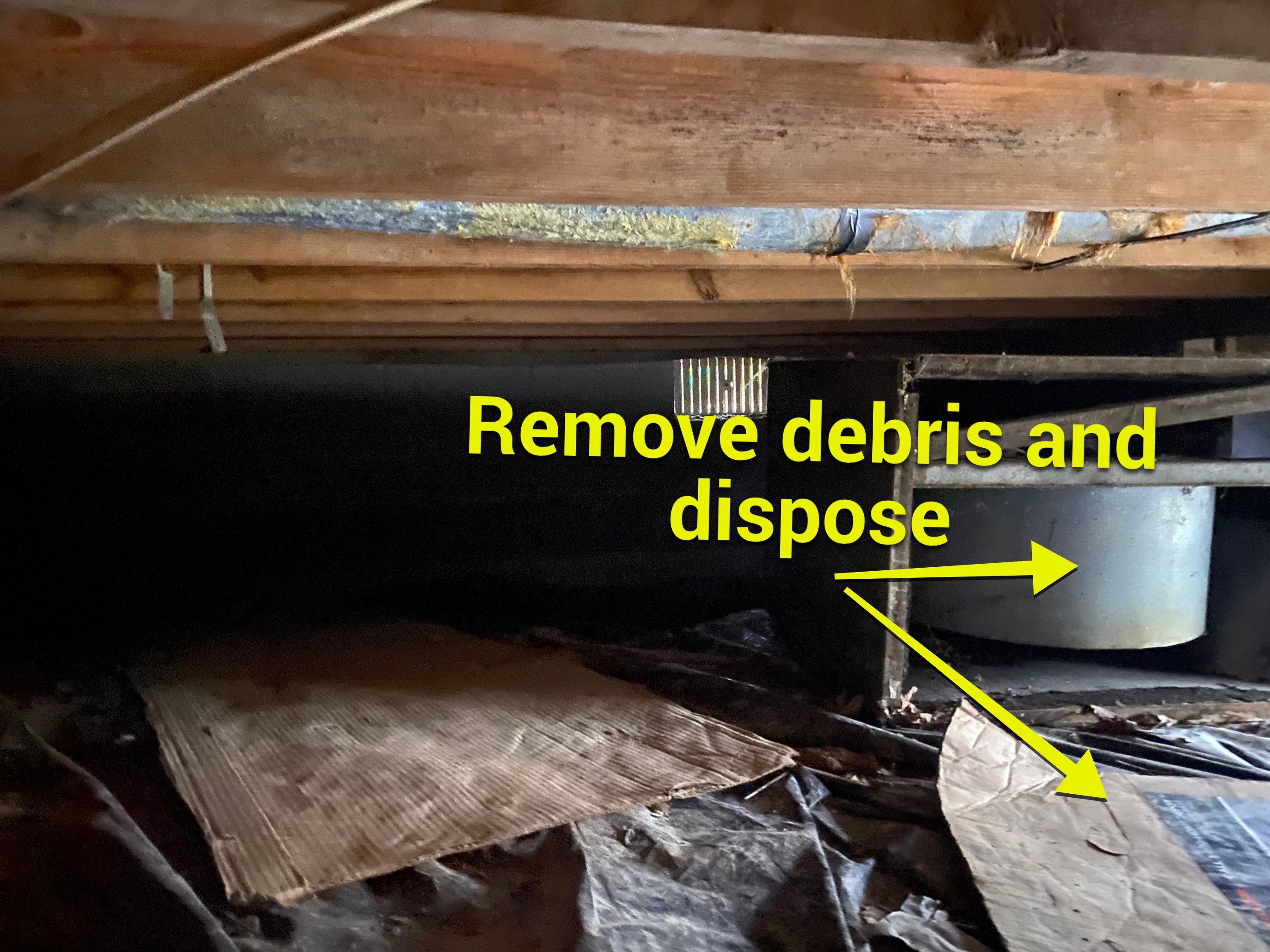 Ogle crawlspace by The Property Doctor, LLC