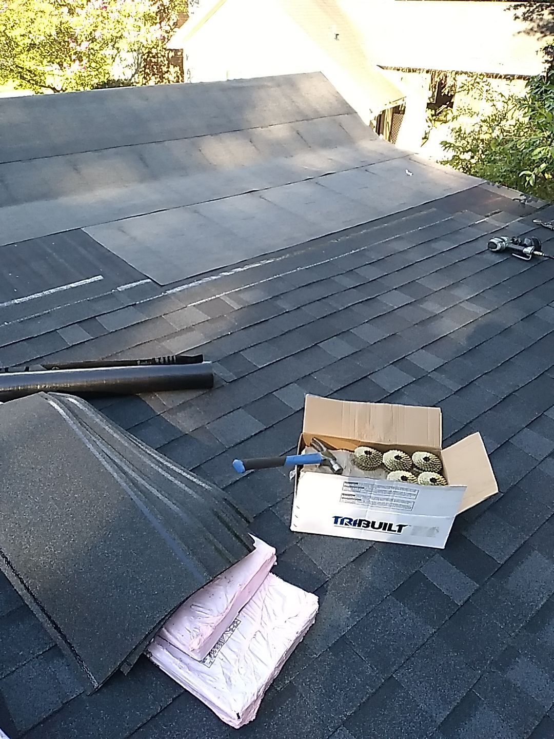 Residential Roofing Installation using Owens Corning® Oakridge Onyx Black by Indigo State Roofing