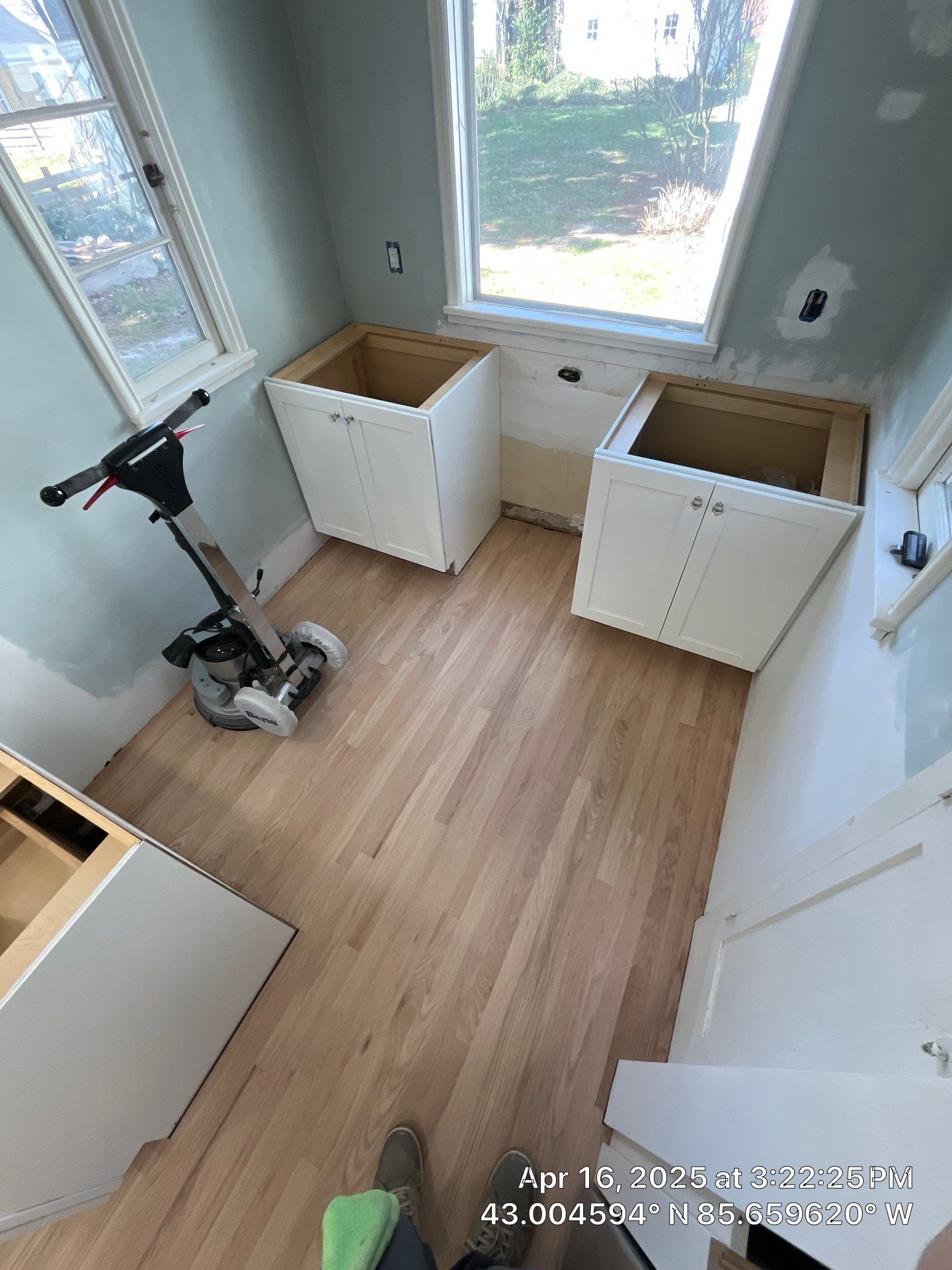 Custom Refinishing on Existing Hardwoods by RTBaldwin Hardwood Floors