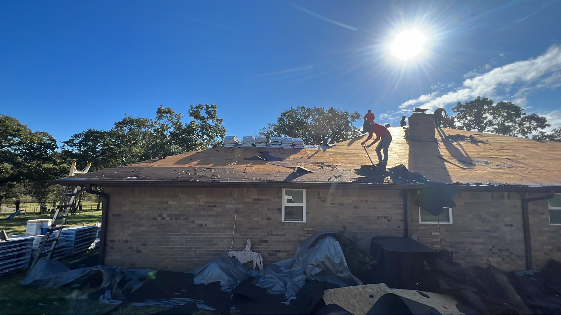 Residential Roofing Installation using ATLAS Pinnacle Pristine Shingles by Harvey Roofing & Construction
