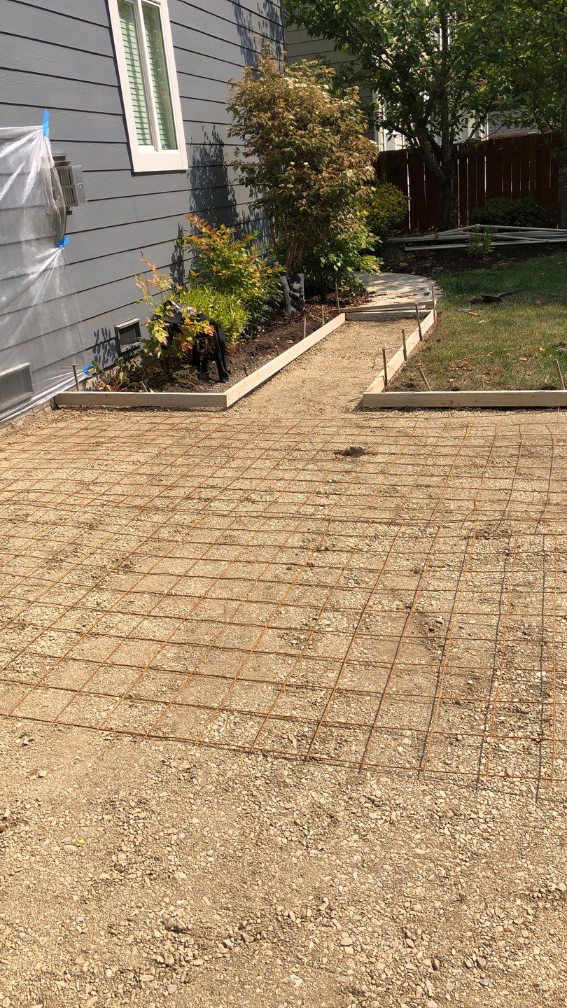  Amy | Stamped Finish Patio, Concrete Project by Jireh Asphalt & Concrete Inc 