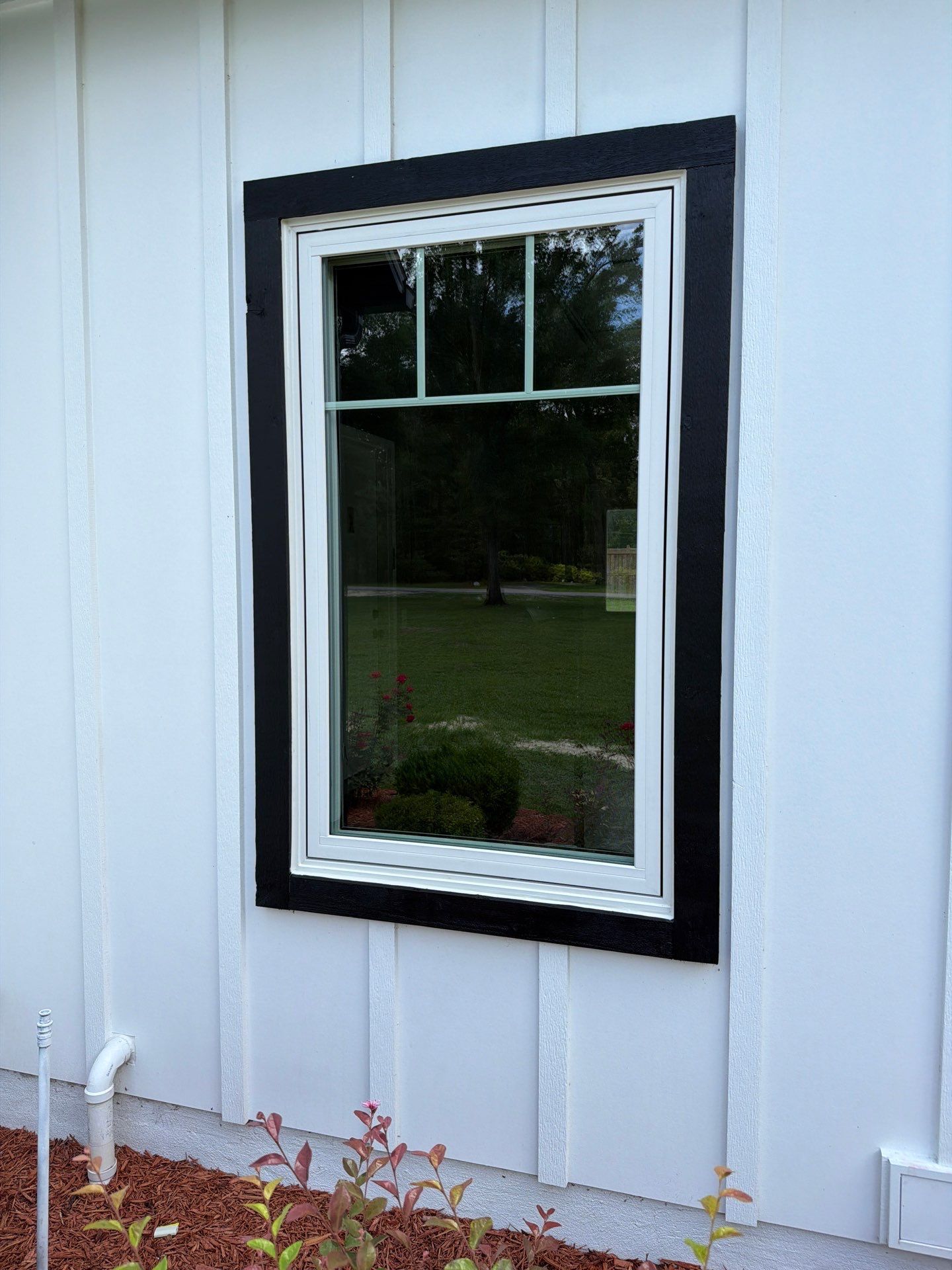 Andersen Window Installation for Modern Live Oak Farmhouse by Windows & Doors Store