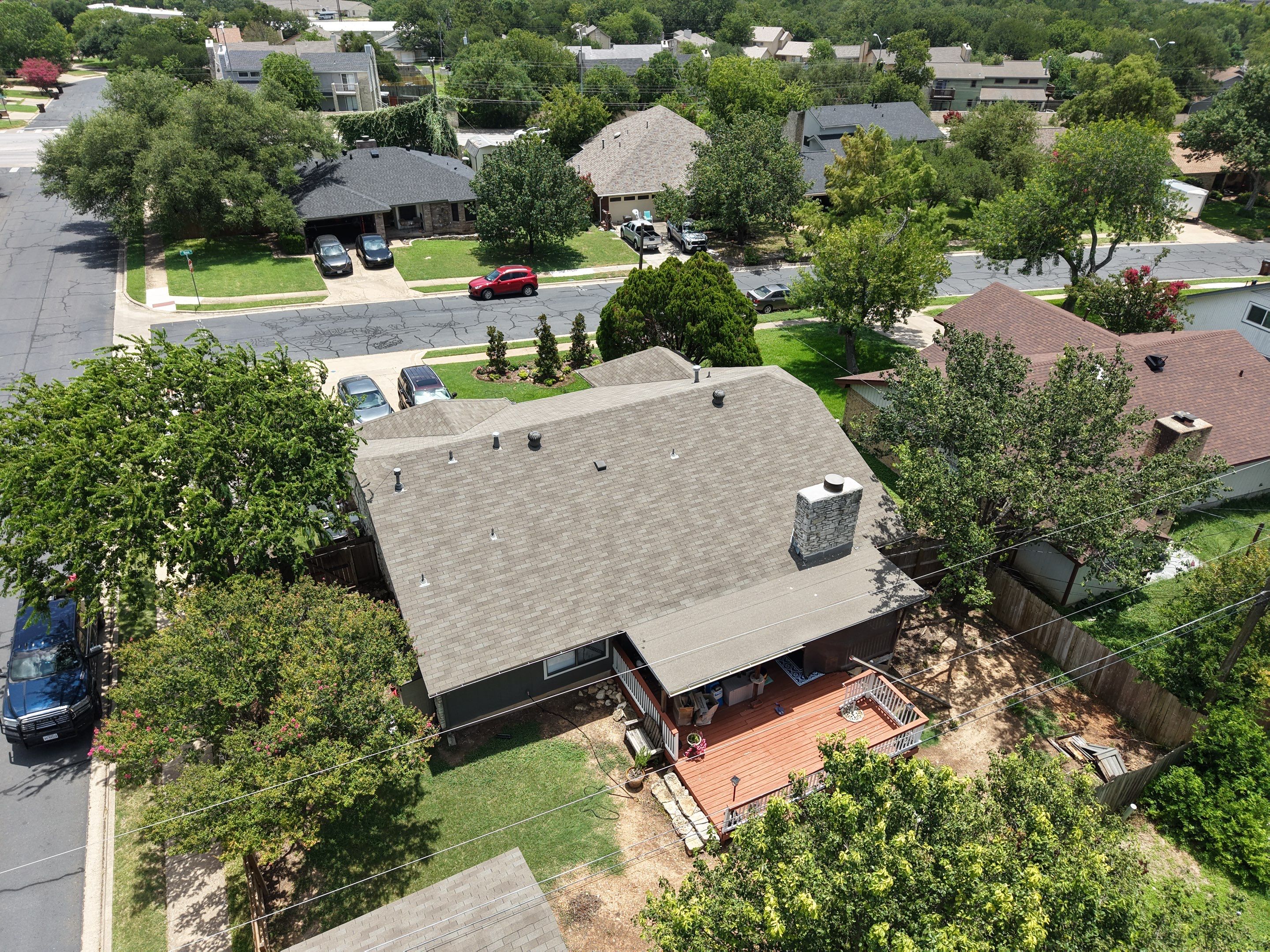 Residential Roof Replacement using Decra Villa Tile by Action Exteriors Austin