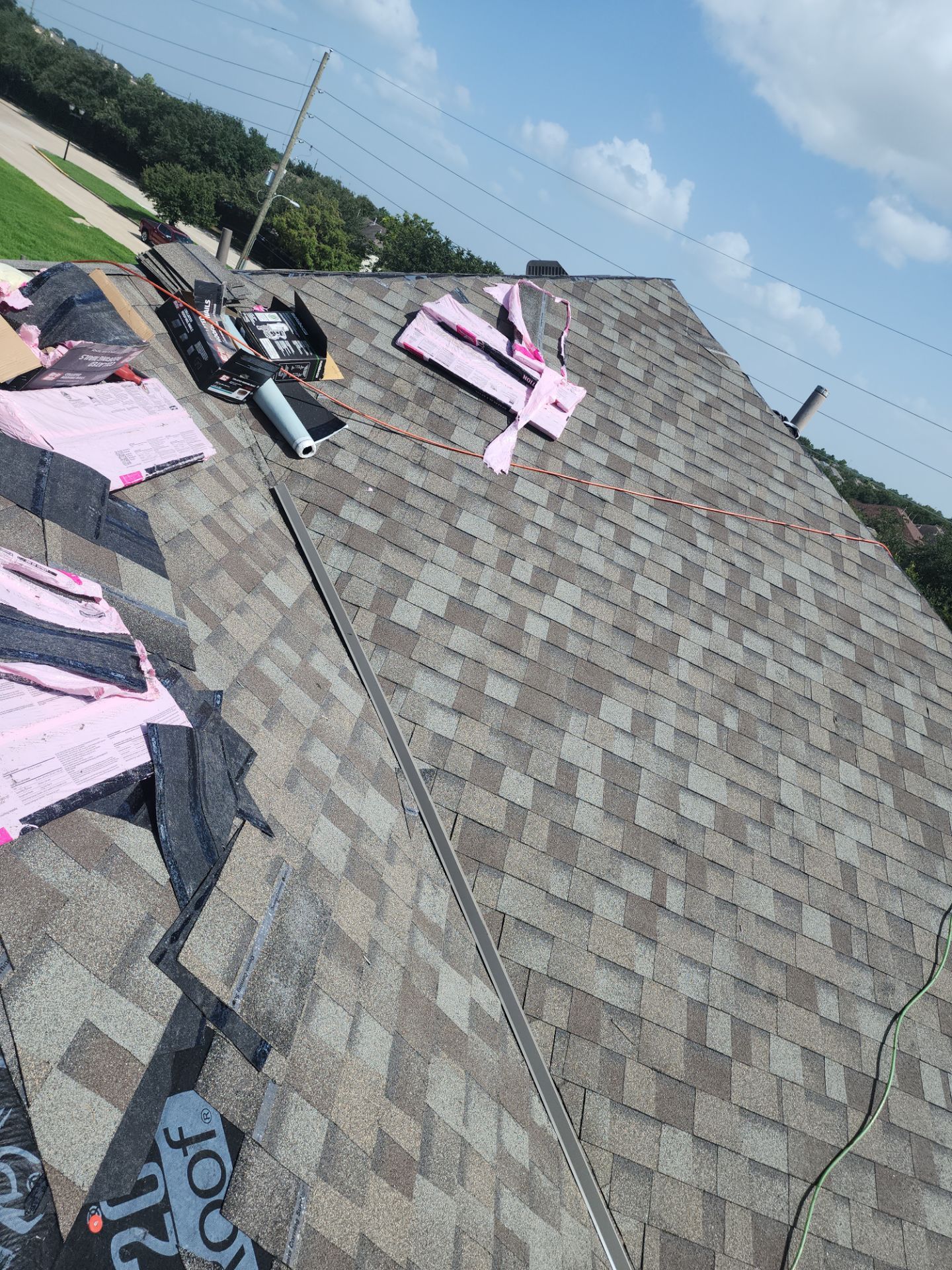 Residential Roofing Repair using Owen's Corning Duration (Lifetime) Shingles by Roof Repair Company