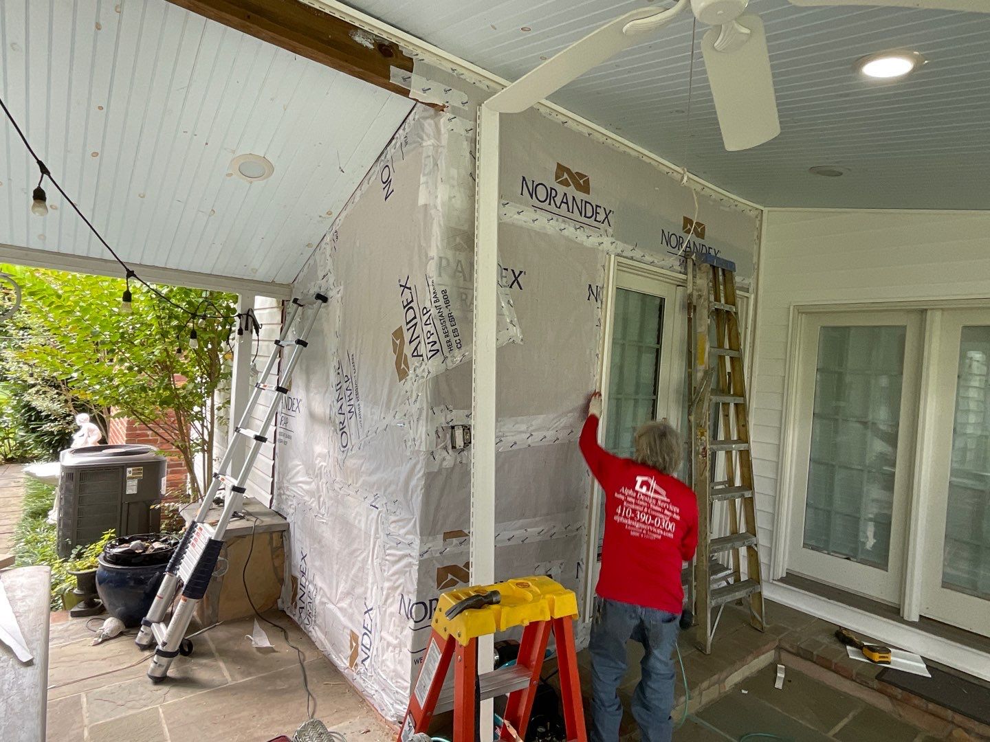 New Siding Installation  by Alpha Design Services