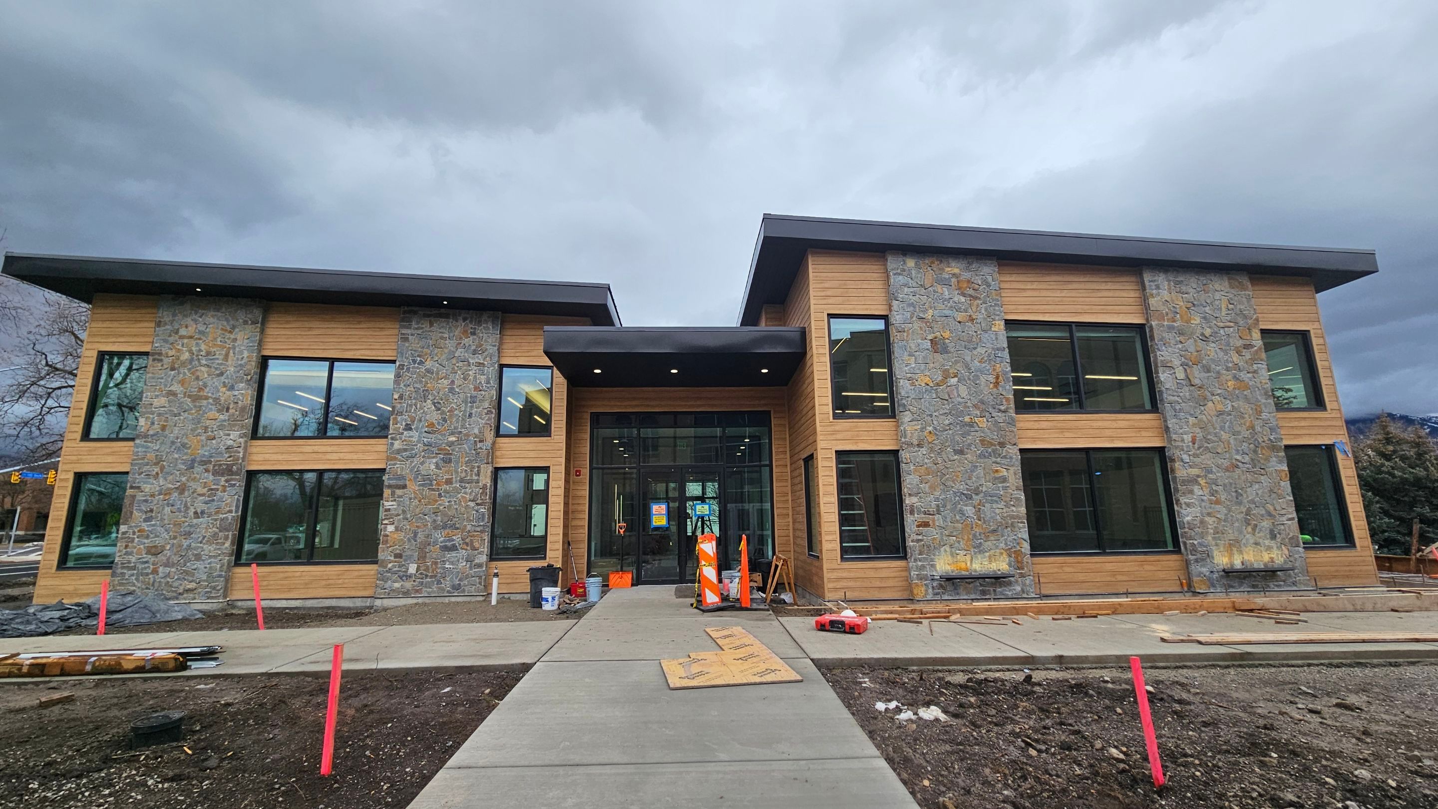 Logan High Seminary - Exterior by Garner Construction