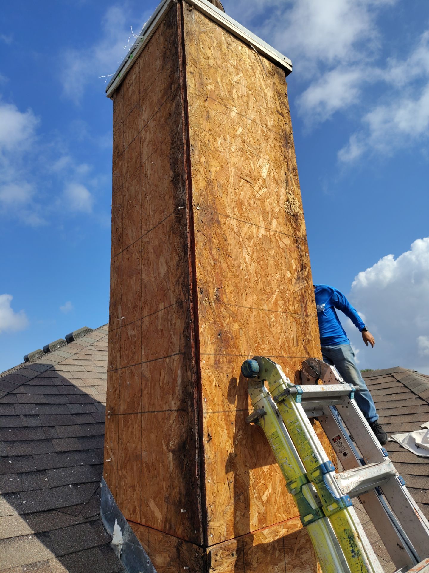 Chimney NEEDS Help! by Bayfront Roofing and Construction
