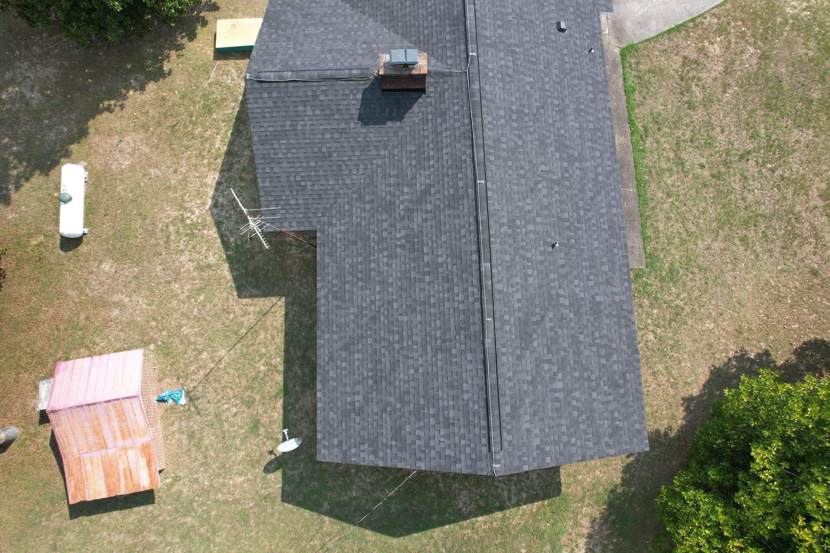 Roof Replacement- IKO Granite Black- Barnwell by South Point Roofing