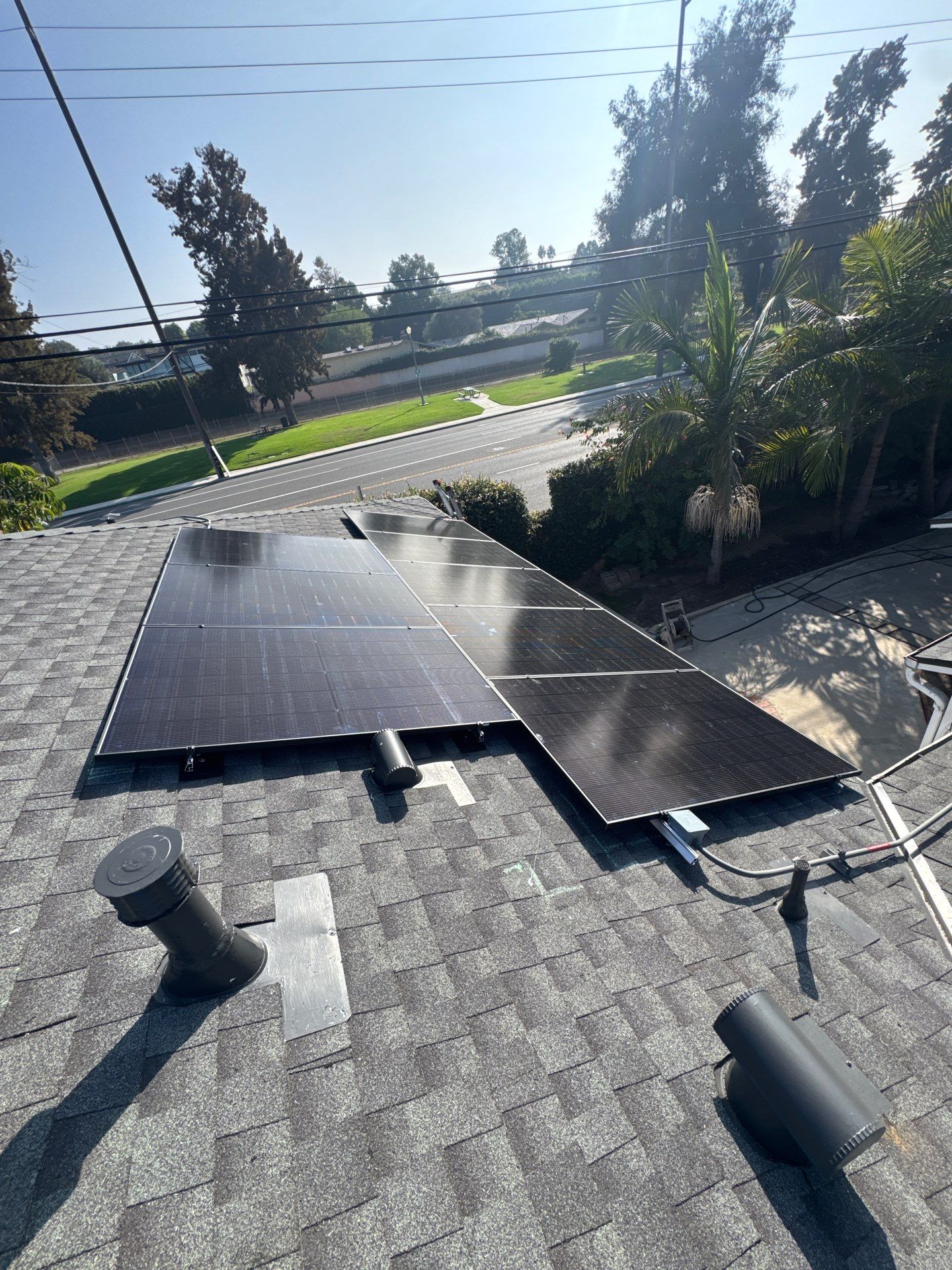 Residential Solar Installation with CertainTeed Panels in Long Beach by AWS Solar