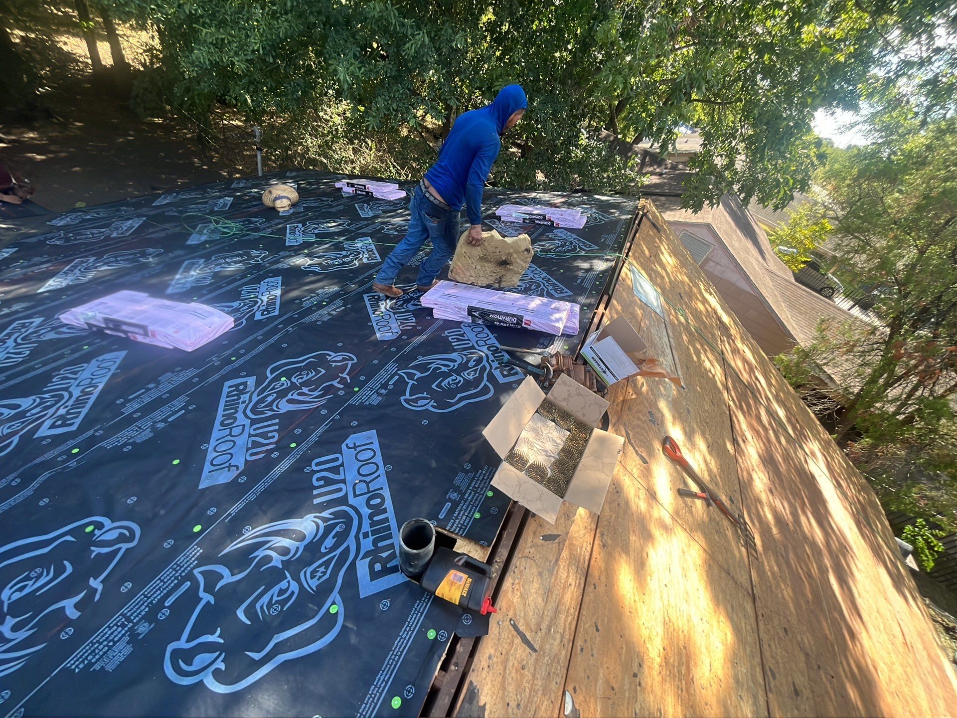 Residential Roofing Installation using Owen's Corning by Roof Concepts Construction