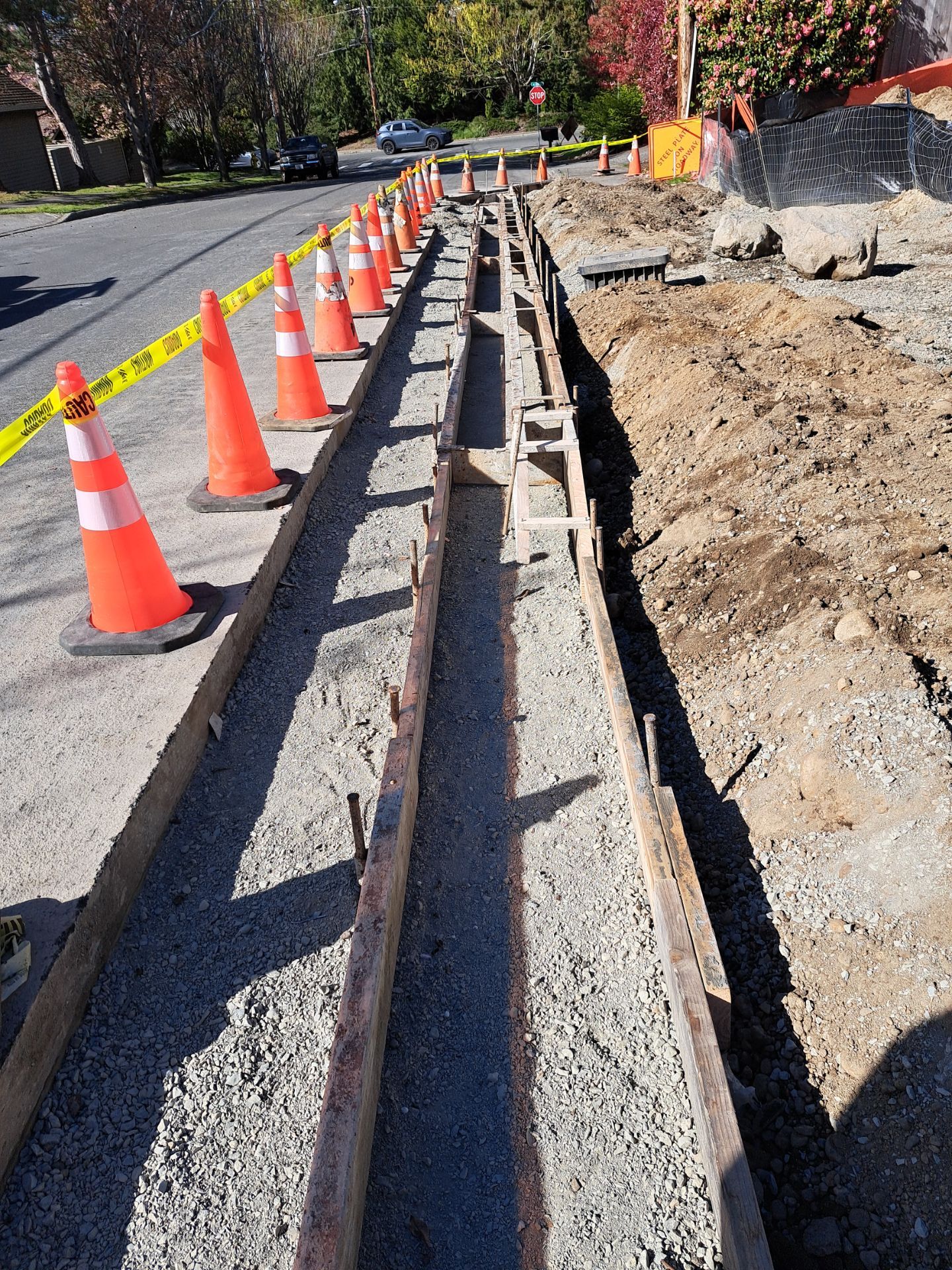 Thomas Custom Homes Development  by Jireh Asphalt & Concrete Inc 