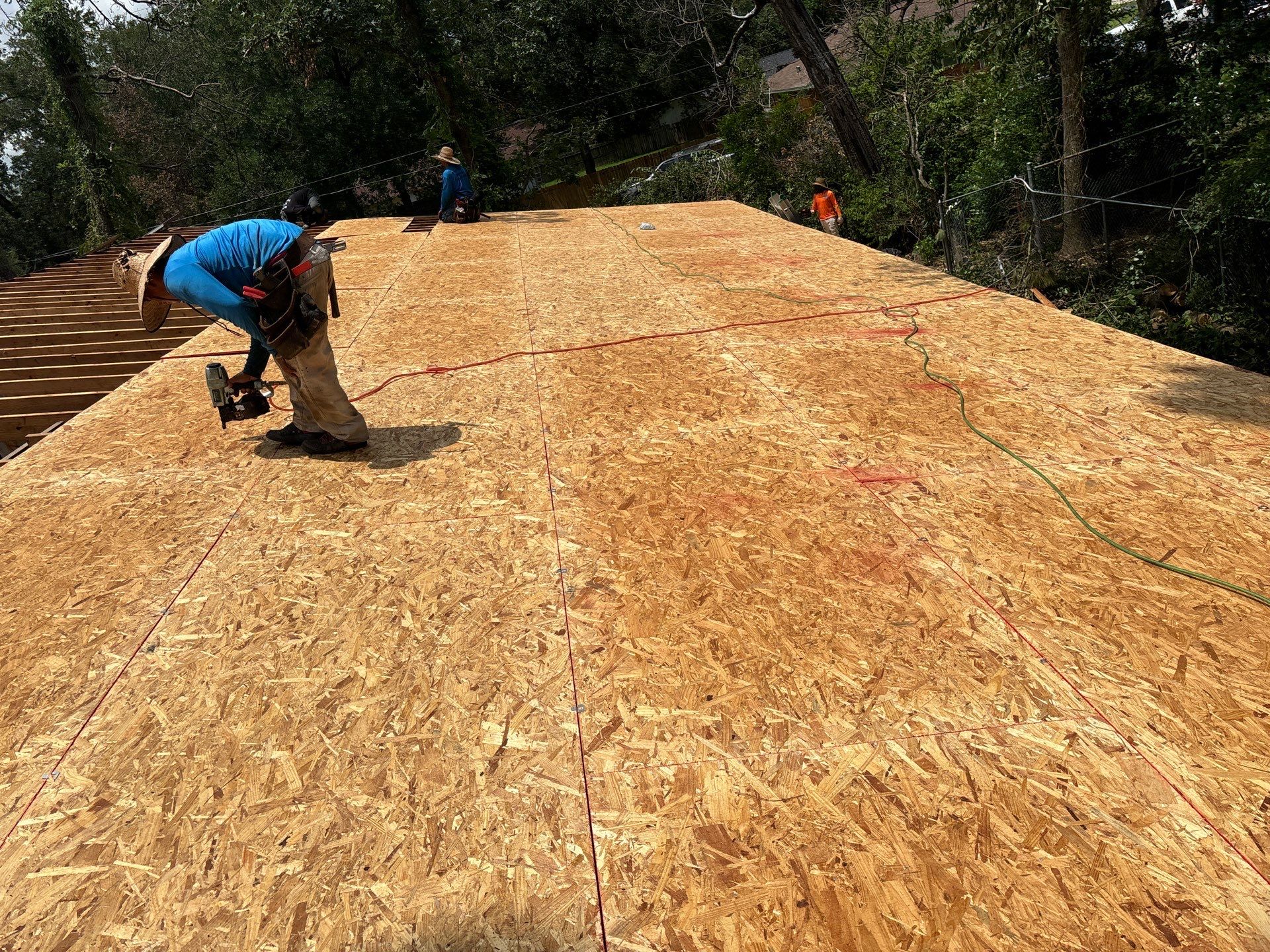 Residential Roofing Installation using Owen's Corning Duration (Lifetime) Shingles by Roof Repair Company