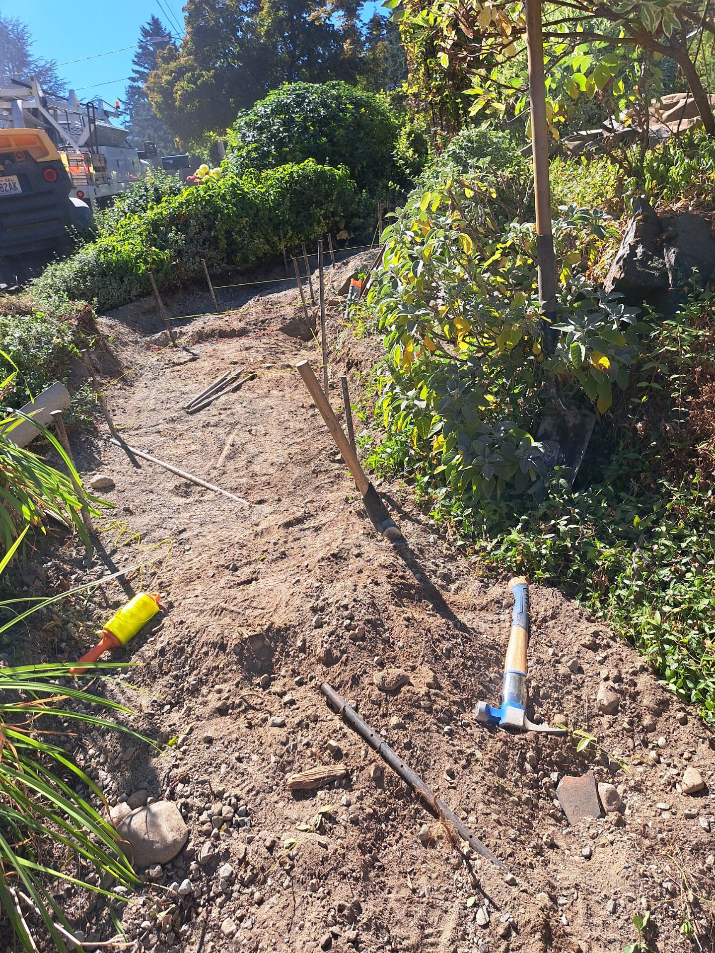 Front Driveway & Stairs Concrete Renovation | Kenmore  by Jireh Asphalt & Concrete Inc 