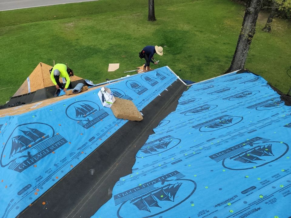 Residential Roofing Installation using Roof Replacement by American Roofing & Construction LLC