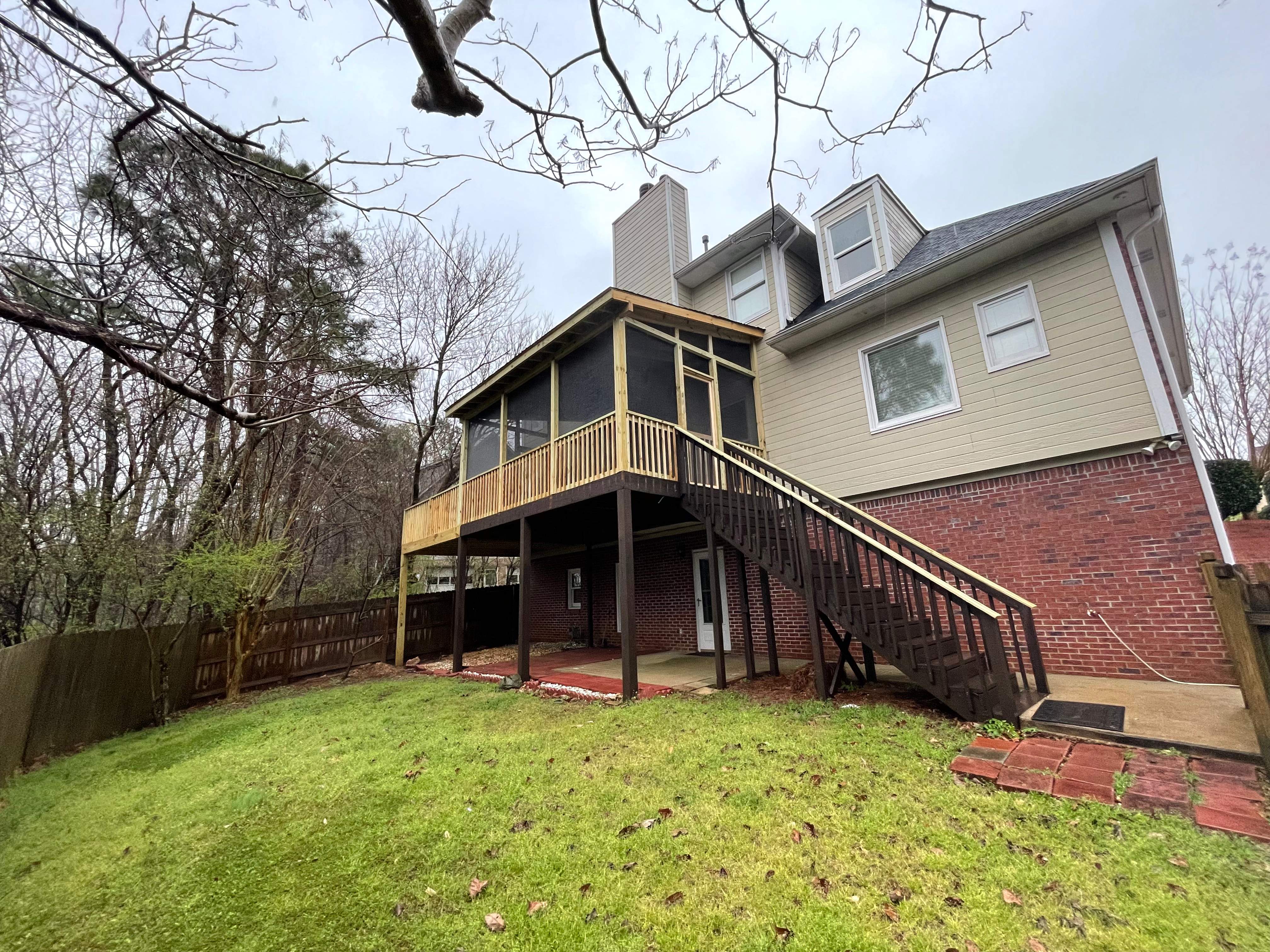 Southwood Screened Porch by Pillar and Pine
