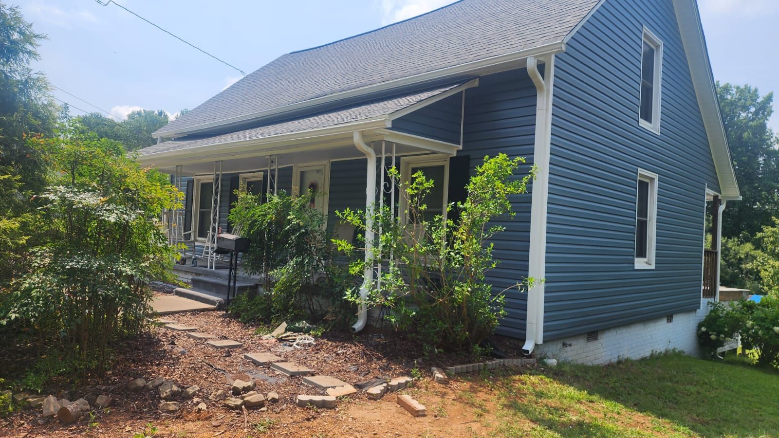 Cherryville NC Roof and Siding Job  by Here4You Restoration 