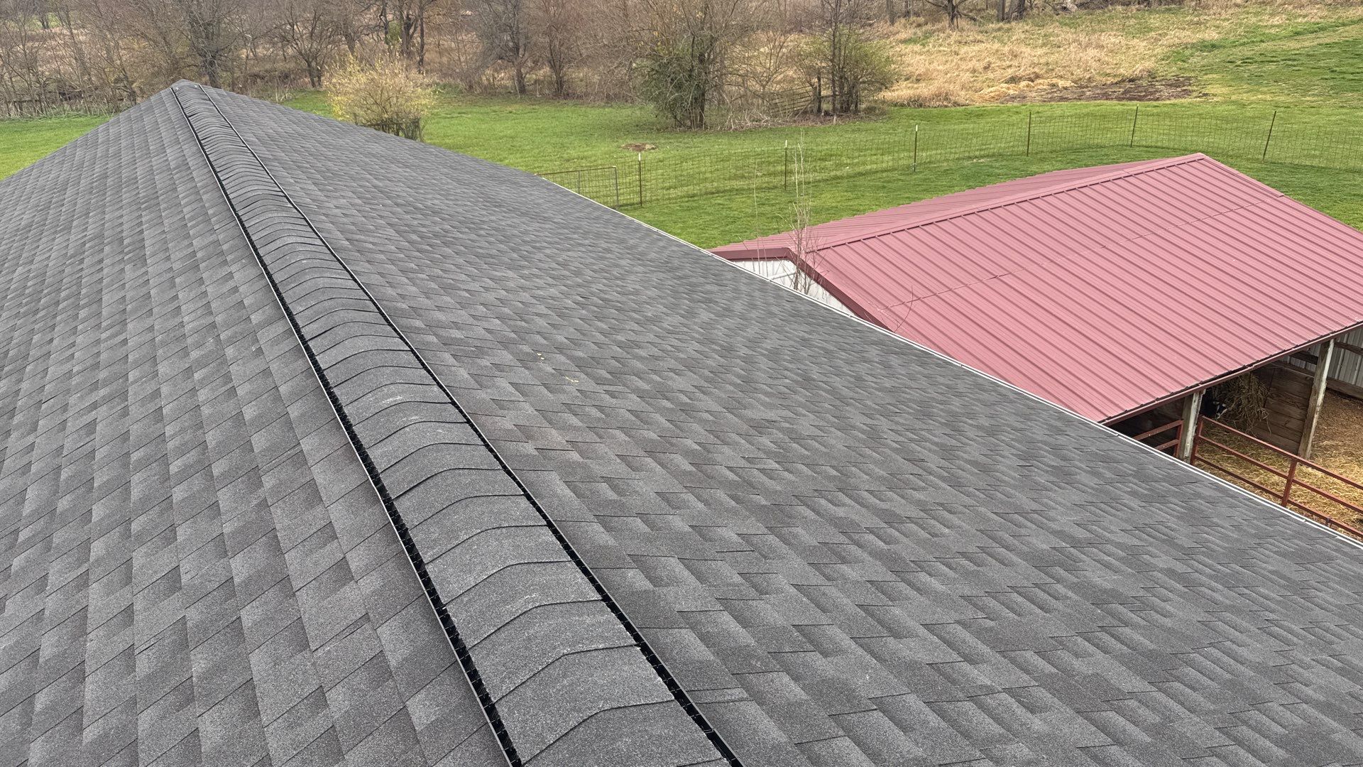 Residential Roofing Installation using Timberline HDZ Shingles - Charcoal by RoofX 