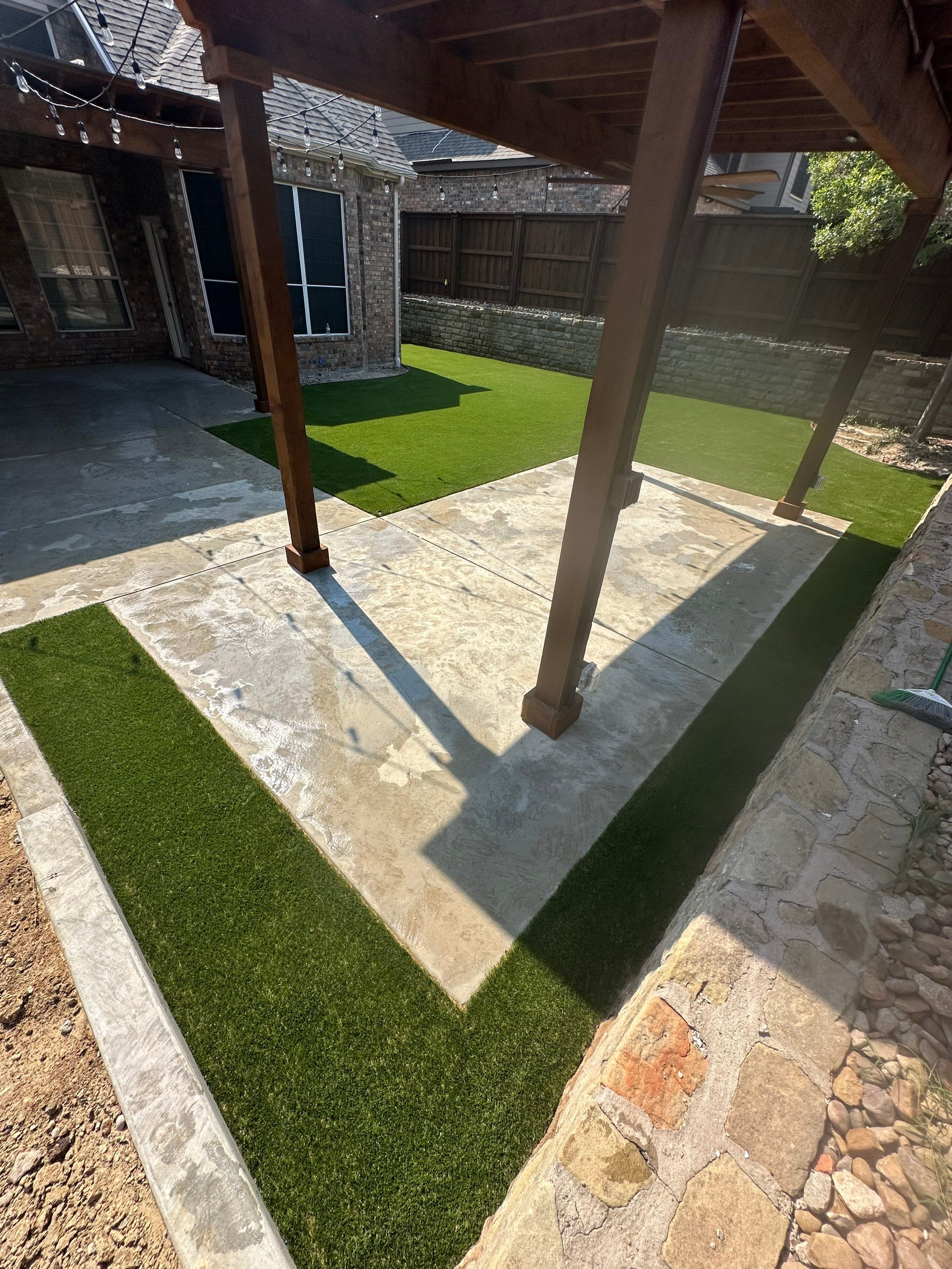 Project in Plano by Turf Concepts