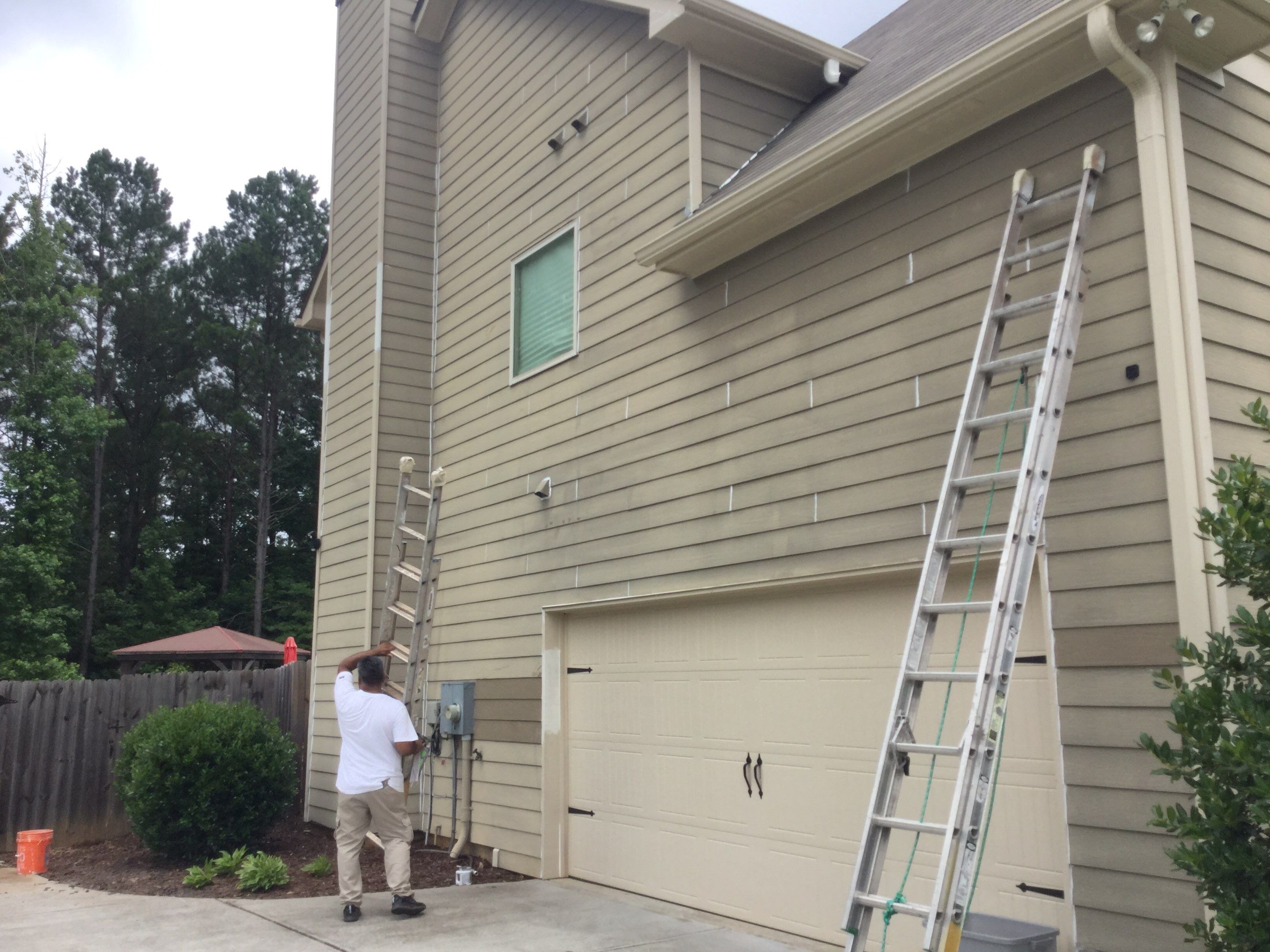 Complete Exterior Residential Painting and Siding Refresh in Atlanta by Swift Home Renovations