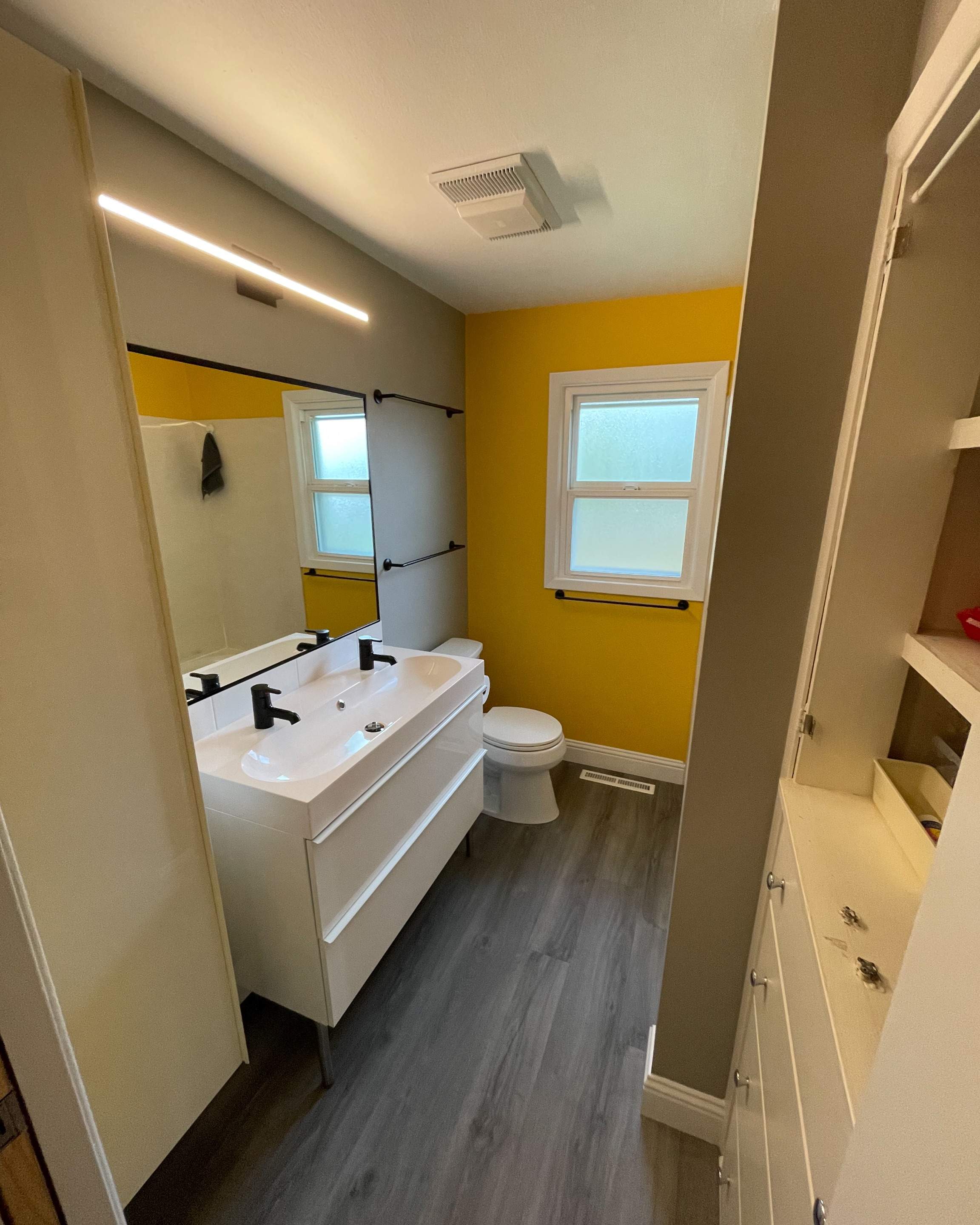 Bathroom Remodel with Unique Style by Villegas Remodeling, LLC