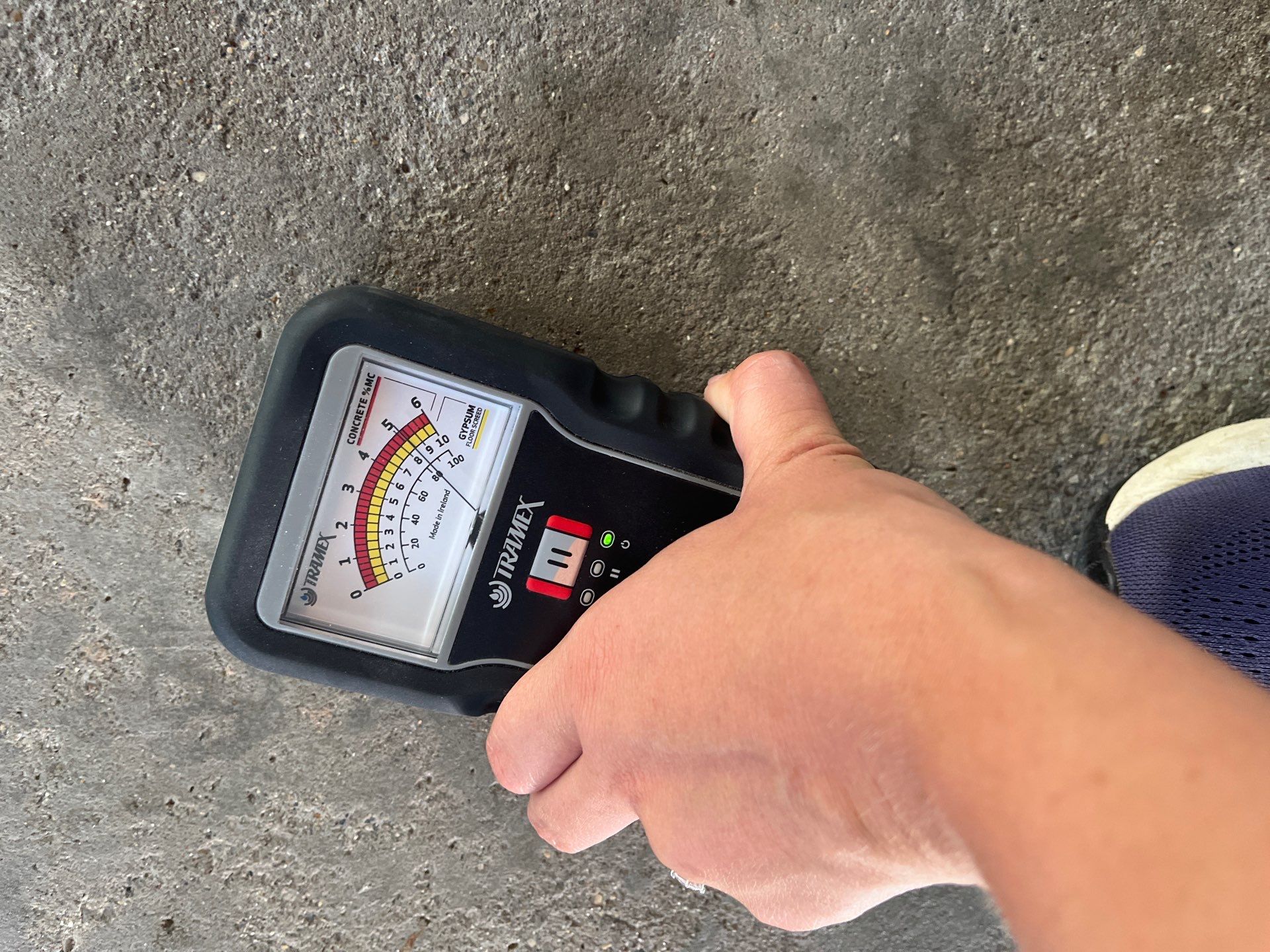 Project in Linwood by Wise Coatings of Central Michigan