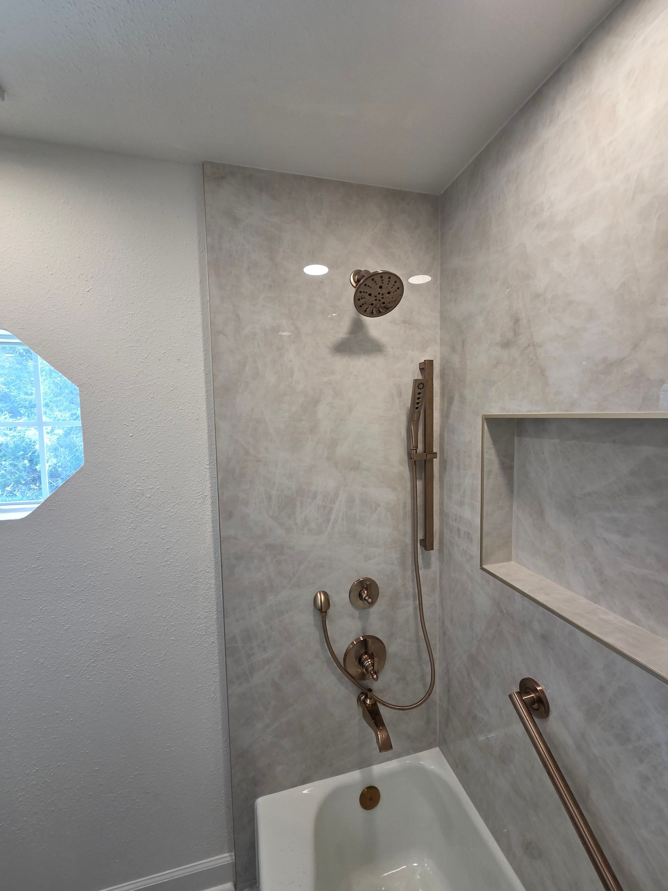 Pipe Creek 1970s Bathroom Gets New Look by Legacy Bath and Kitchen 