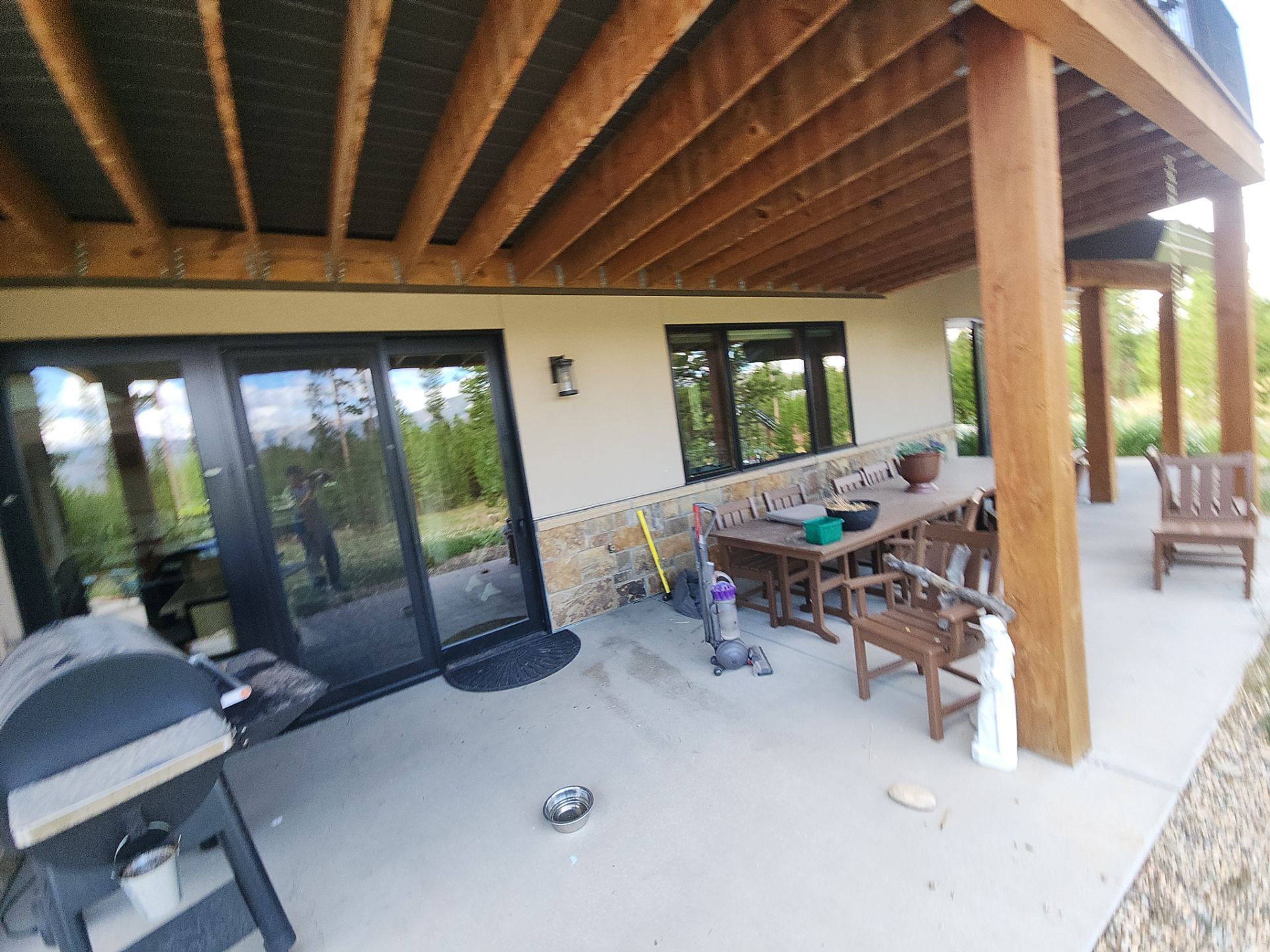 Window Washing using Ninja Scrubbers by Wheatley Creek Services