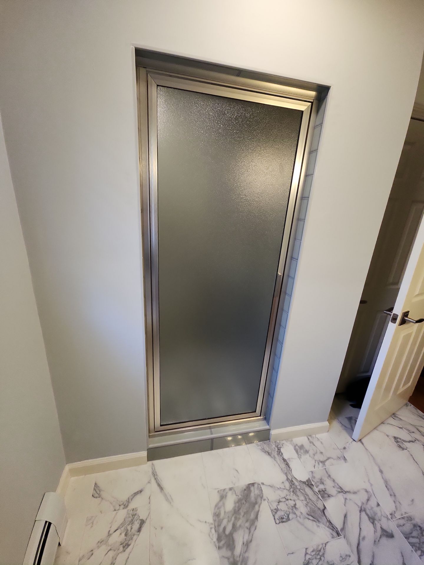 Fully Framed Steam Shower Door by Cheshire Glass Company