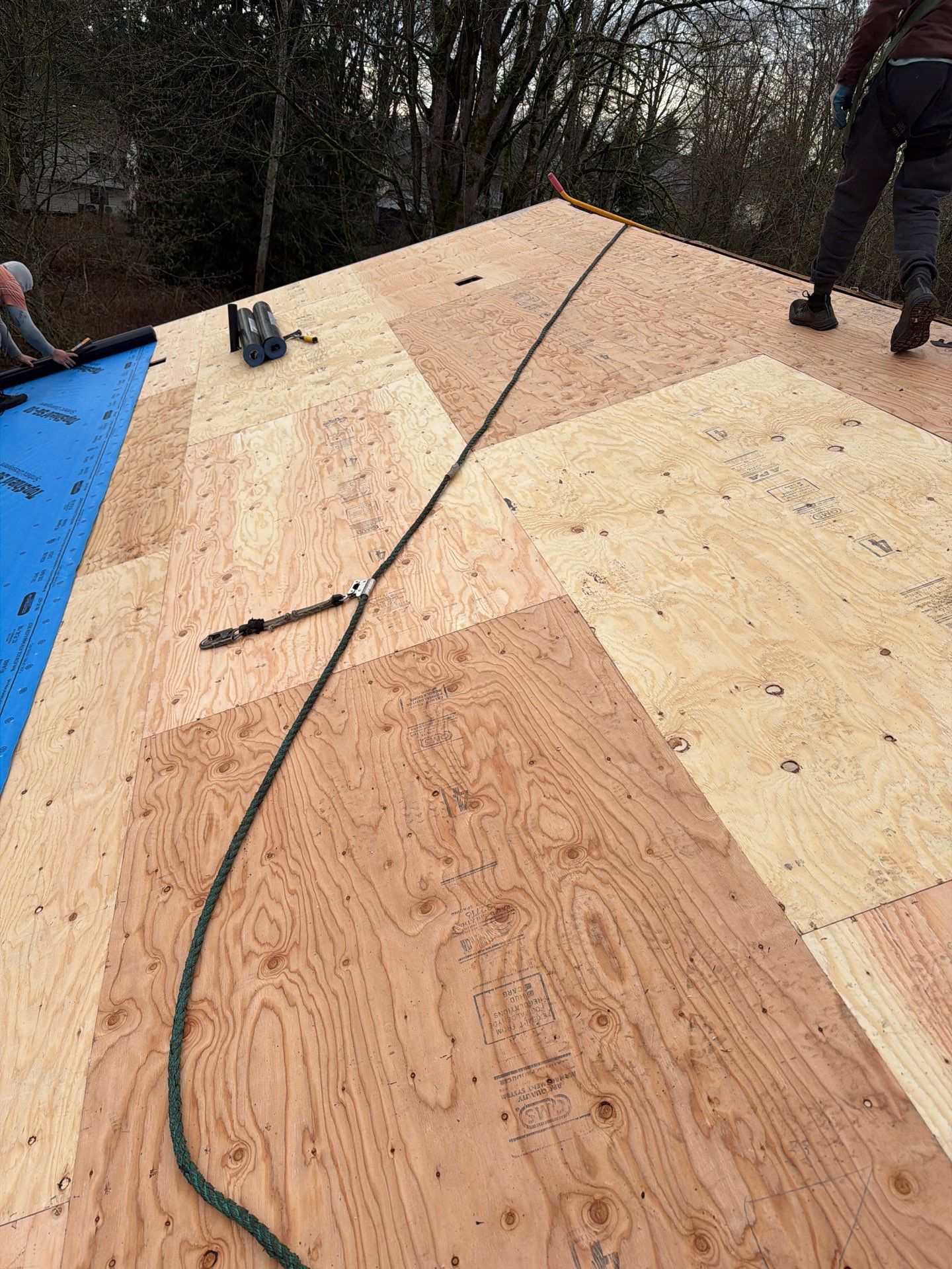 Residential Roofing Installation using GAF UHDZ Shingles by Roofing Formula LLC