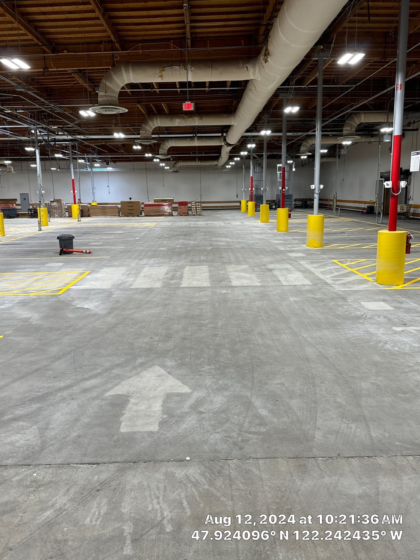 USPS Asphalt Patch Repair, Indoor Parking Lot Sandblast, Outdoor Parking Lot Sealcoating & Indoor/Outdoor Parking Lot Striping  by Jireh Asphalt & Concrete Inc 