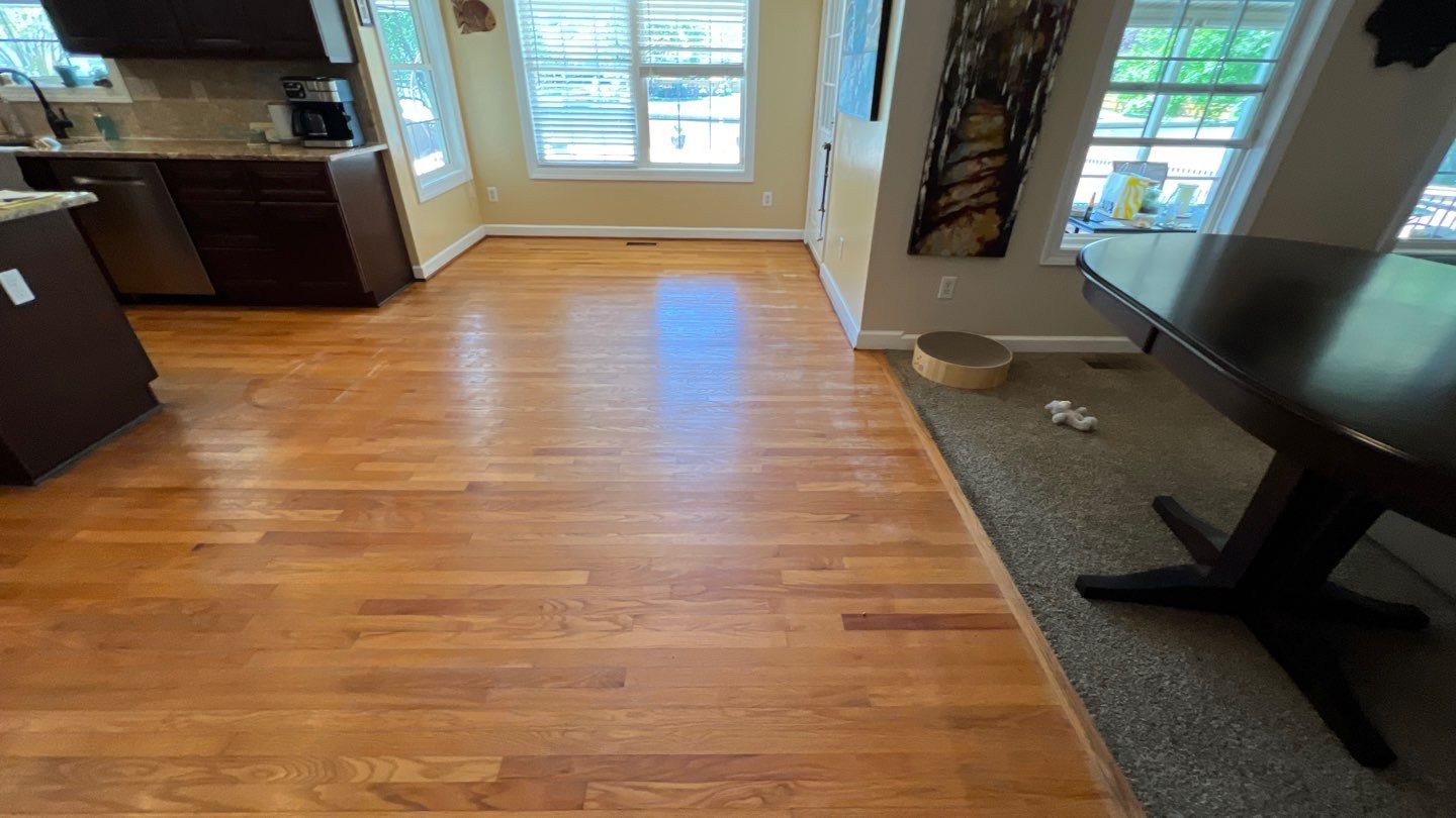 Hardwood Renewal  using Finish Em by Monster Clean