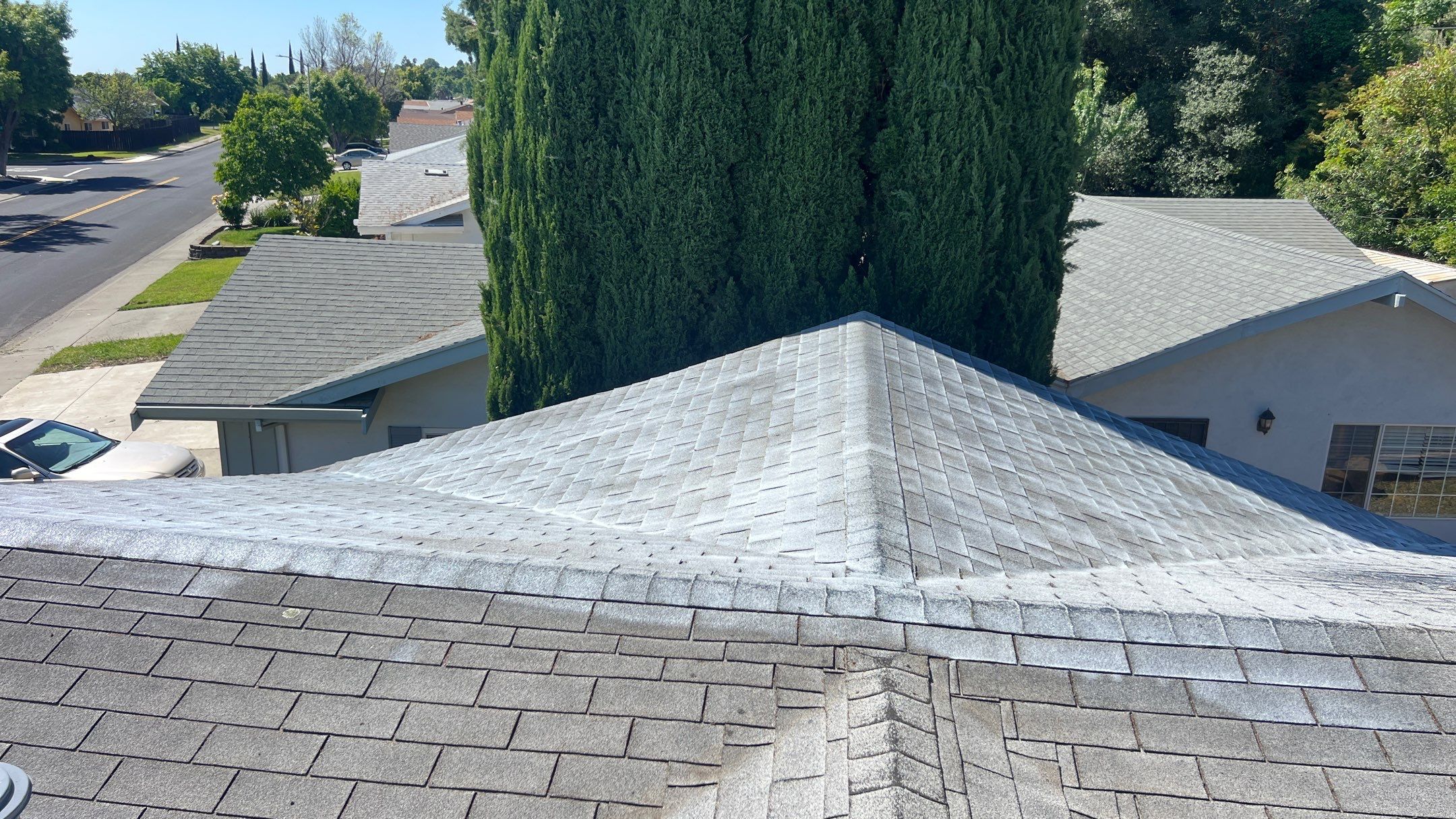 Roof Rejuvenation using Roof Maxx Treatment by Roof Maxx of Folsom