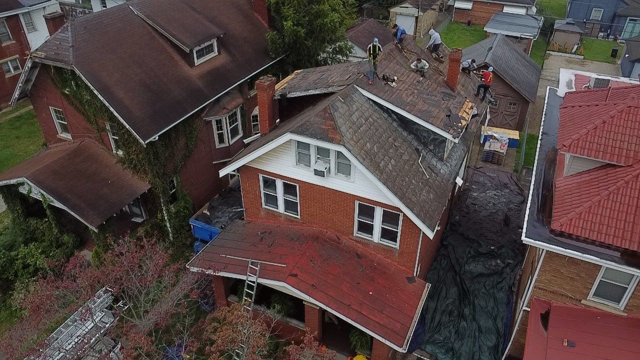 Adkins Project  by Fahey Roofing + Contracting