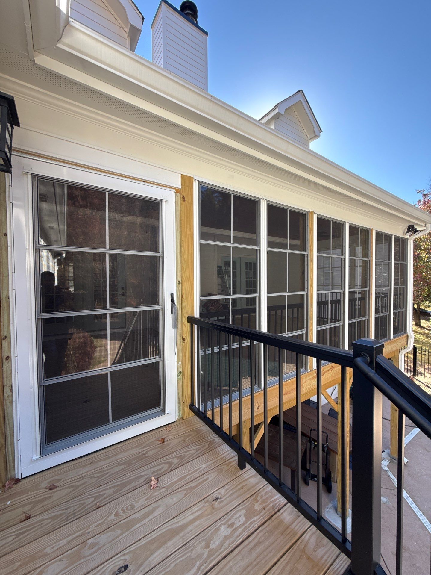 Elevated Deck and Screened-In Porch Replacement in Powder Springs by Swift Home Renovations