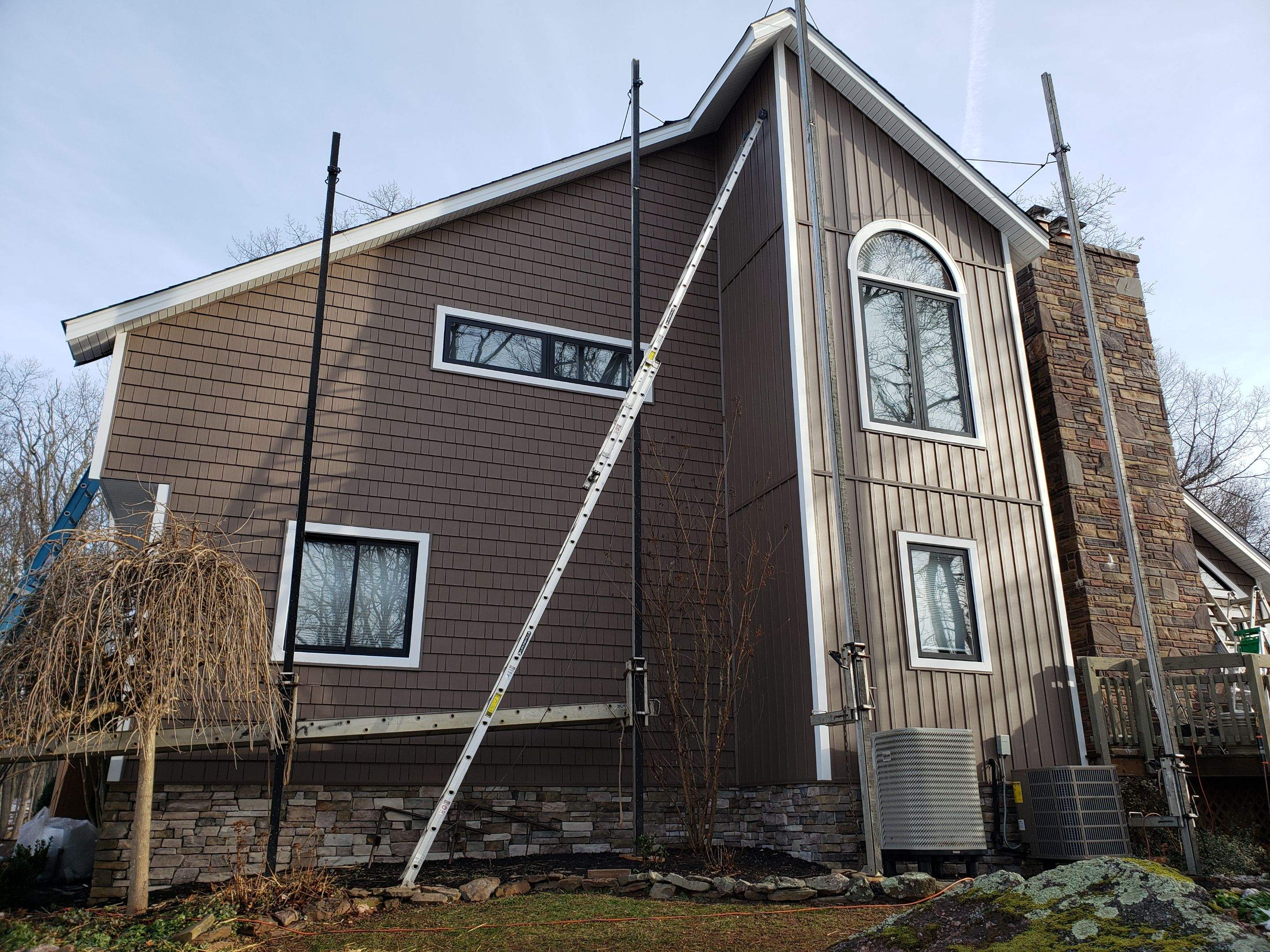 Roof, Siding, Soffit, Trim, and Gutter replacement by American Home Contractors
