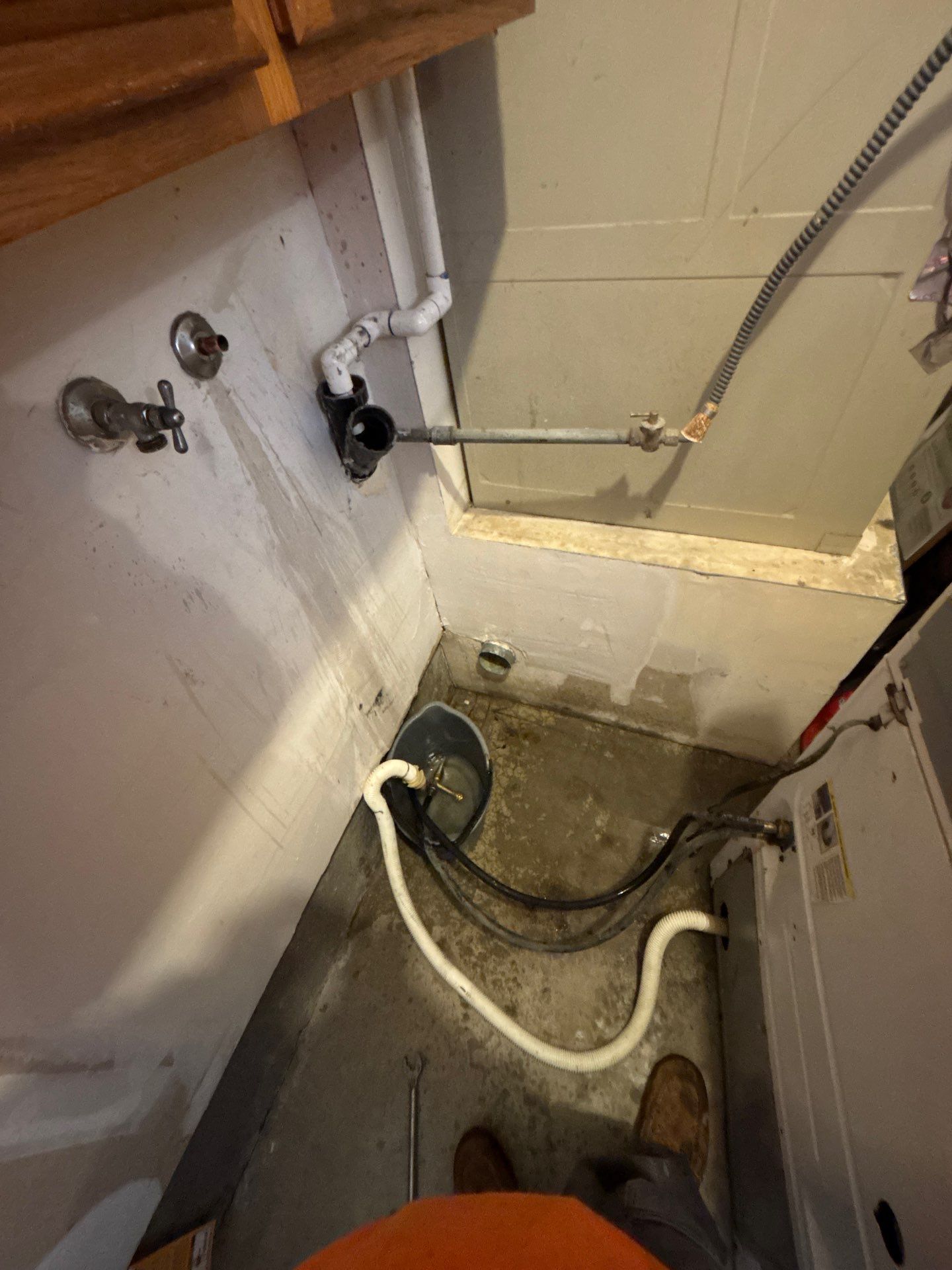 Washer & Dryer Faucet Installation with Pipe Inspection by Us Plumbing 