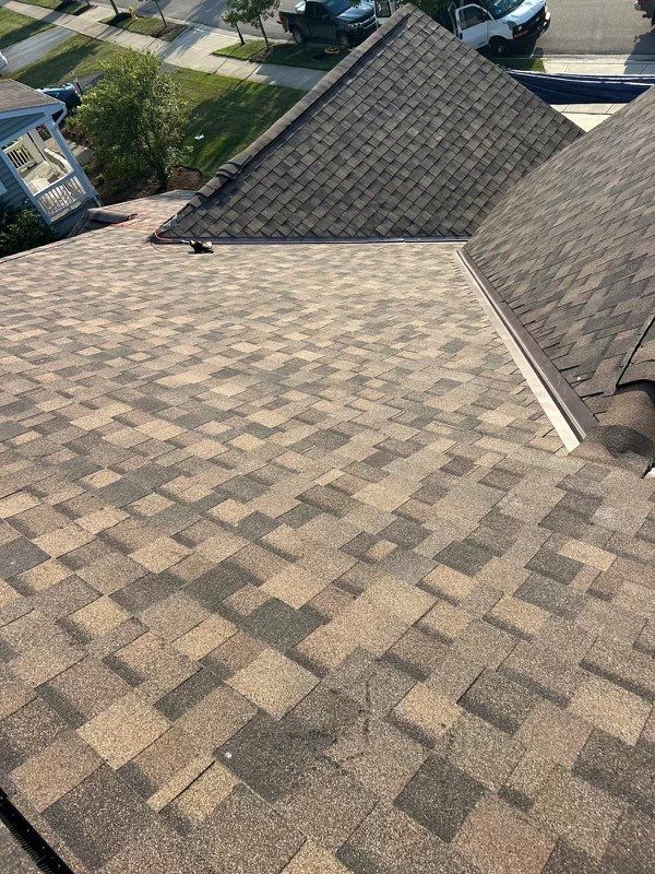 Residential Roofing Installation using IKO dimensional shingles by SOS Home Ohio 
