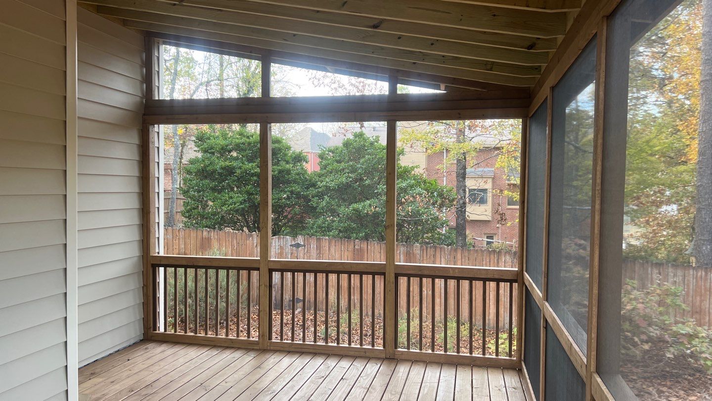 Sandy Cove - Screen Porch by Pillar and Pine