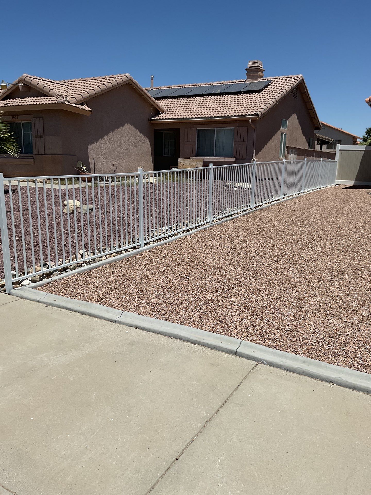 Fence Installation using Wrought Iron by Fence Guys Inc. 