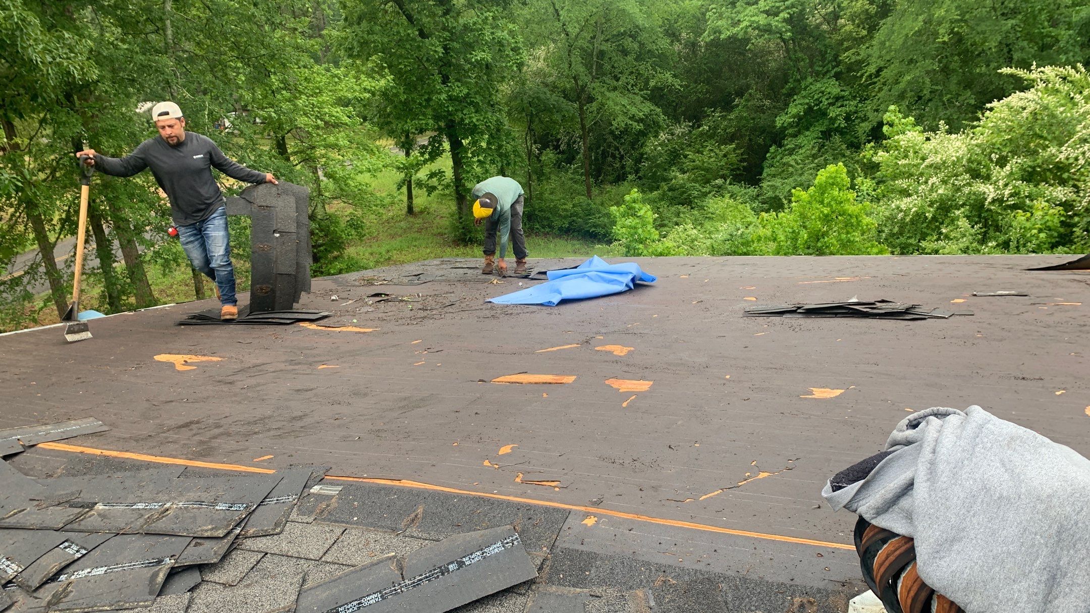 Residential Shingle Reroof using CertainTeed XT25 by Hostetler Roofing