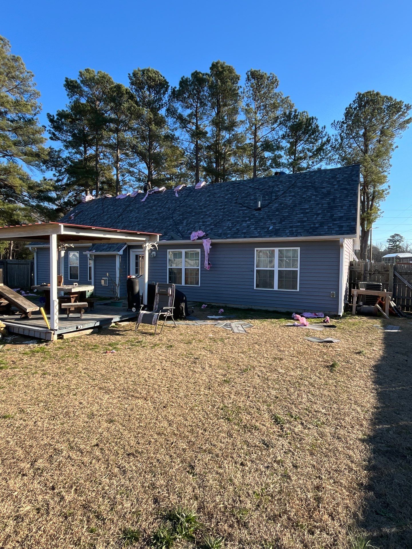Owens Corning Slatestone Gray Shingles by Karcher Roofing & Construction