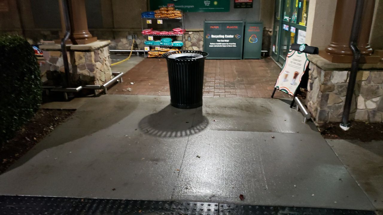 contrete cleaning using cleaner by Power Wash Masters LLC