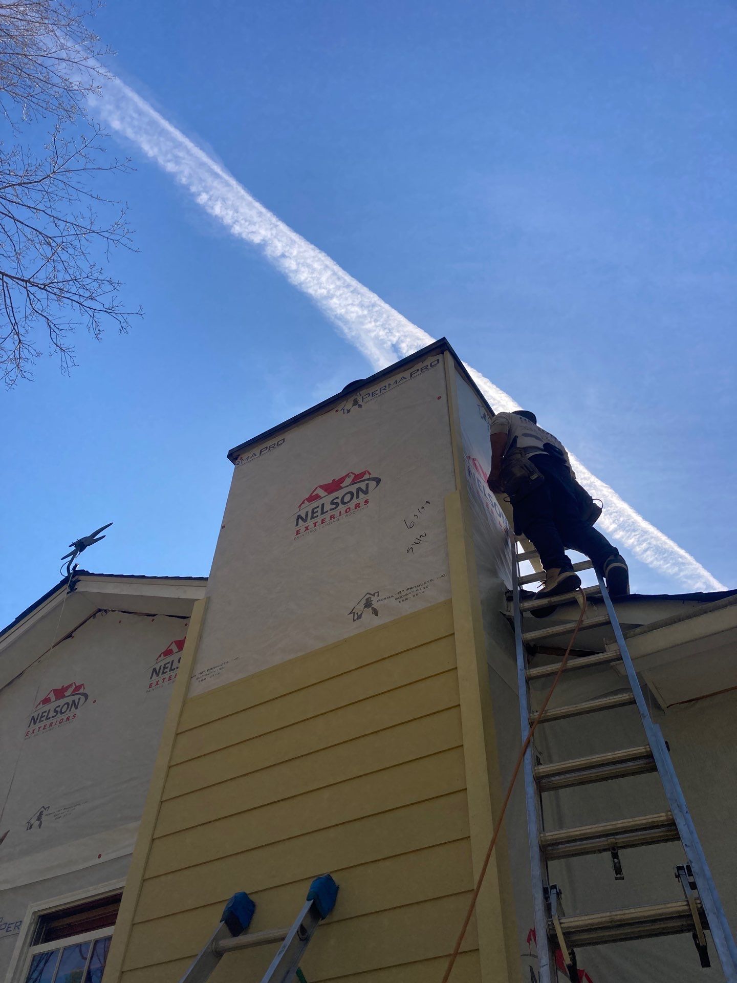 Window, Siding, & Rotten Wood Replacement with Exterior Painting in Woodstock, GA by Nelson Exteriors 