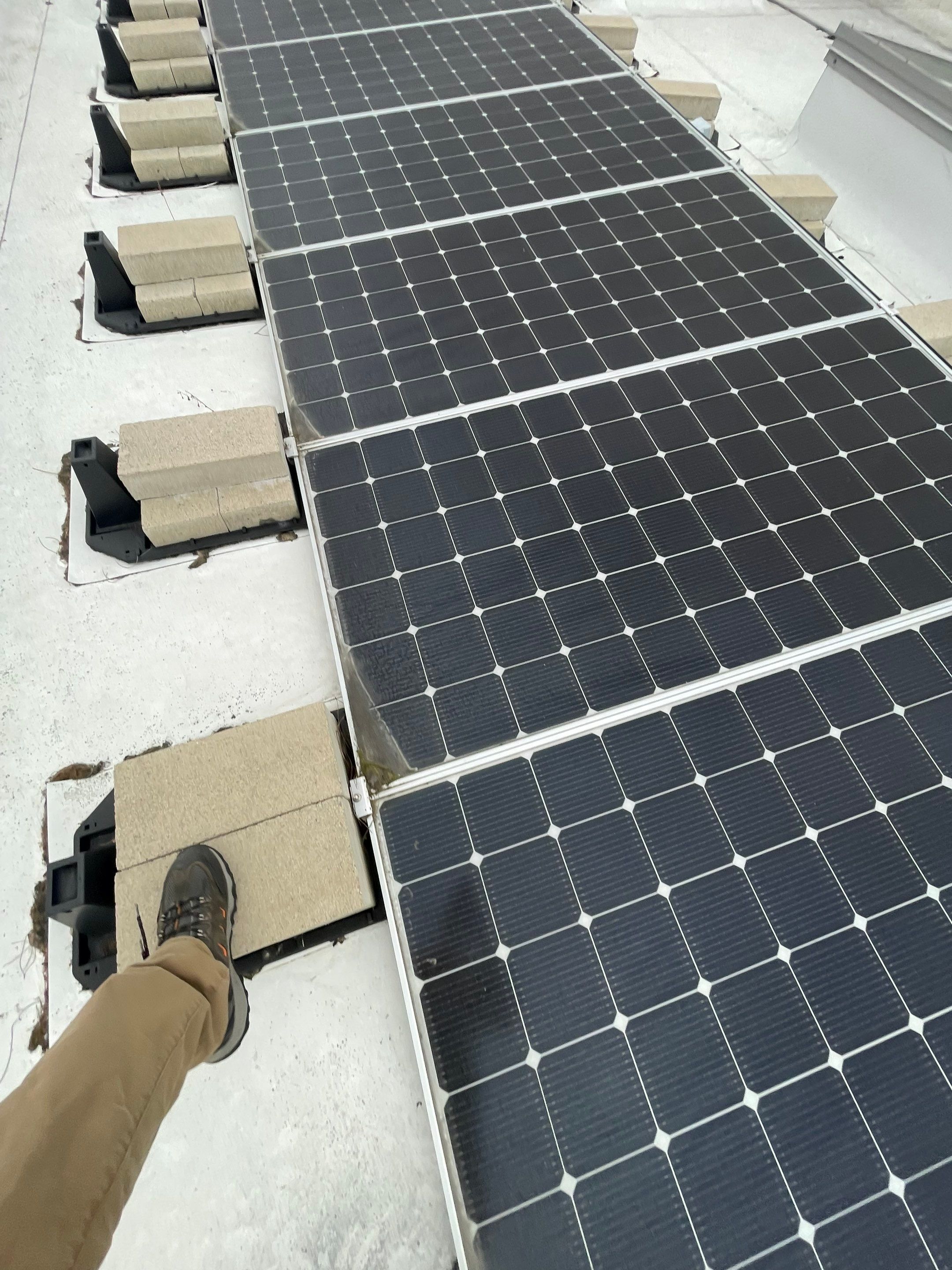 Commercial Solar Cleaning by Palm Coast Solar Cleaning