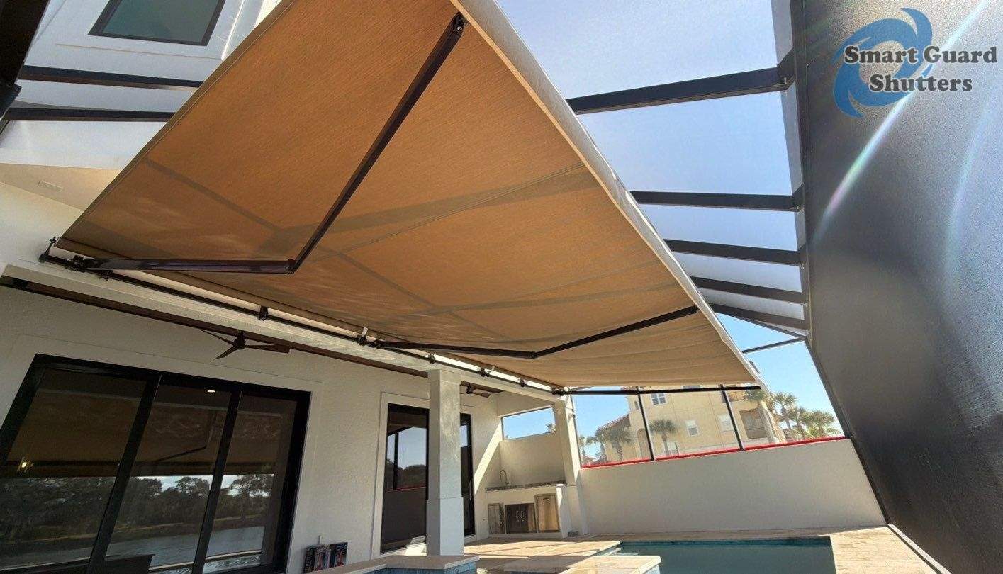 Retractable Awning  by Smart Guard Shutters
