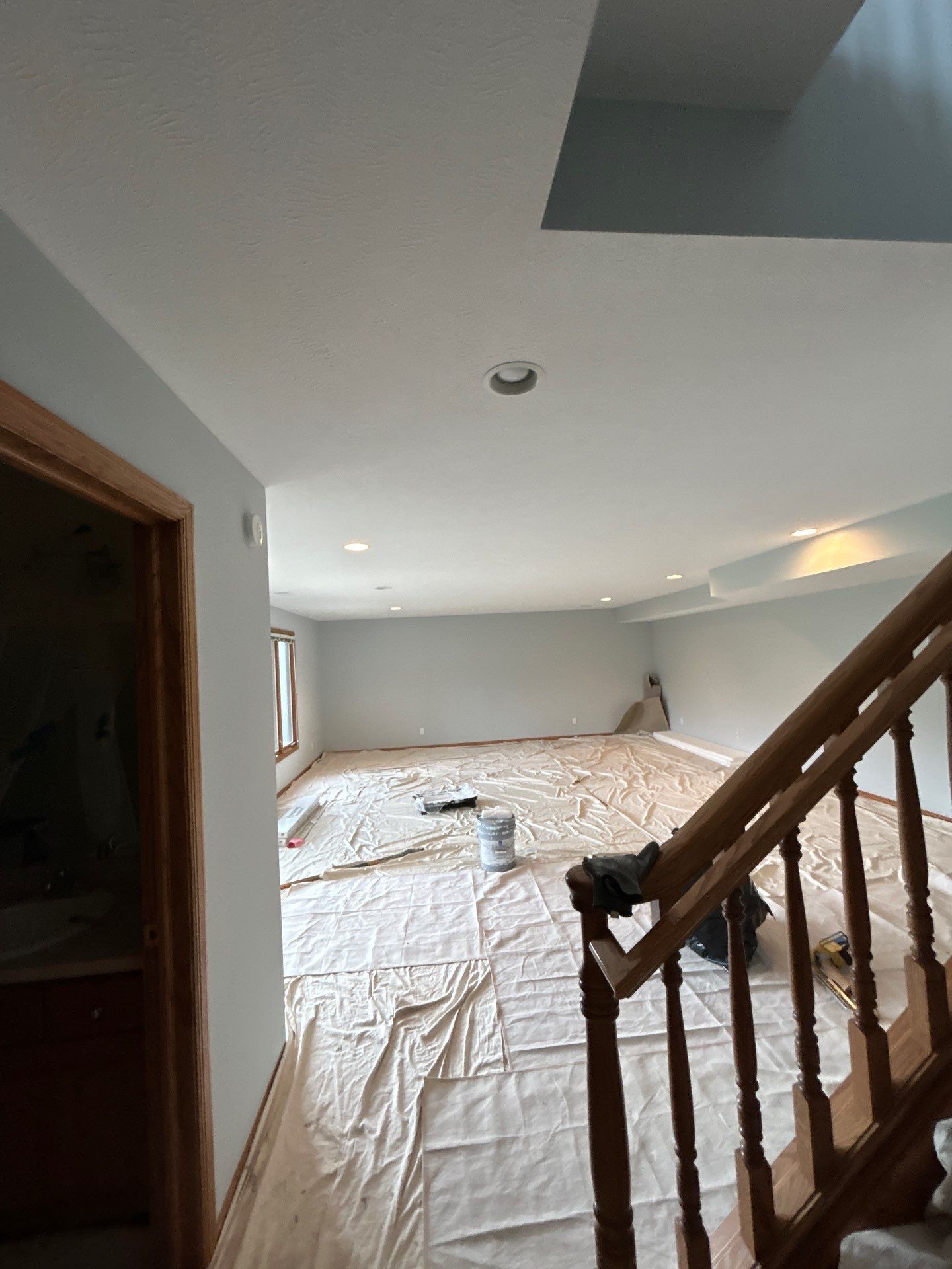 Painting, Drywall Patching, Epoxy Floor, & Deck by Gordon Painting
