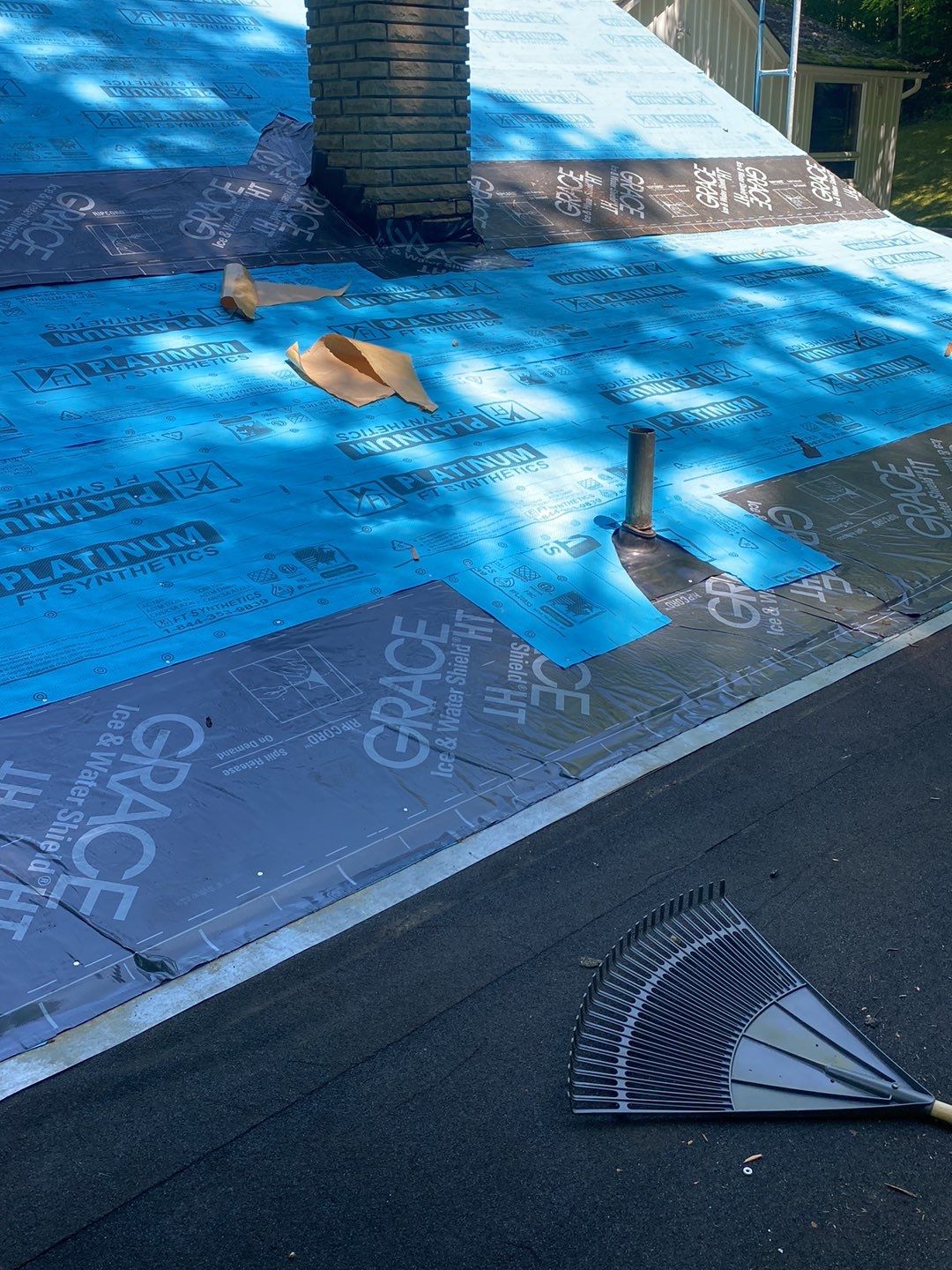 Residential Roofing Installation using 24 Ga Standing Seam Meta by Jay Carter Roofing & Sheet Metal