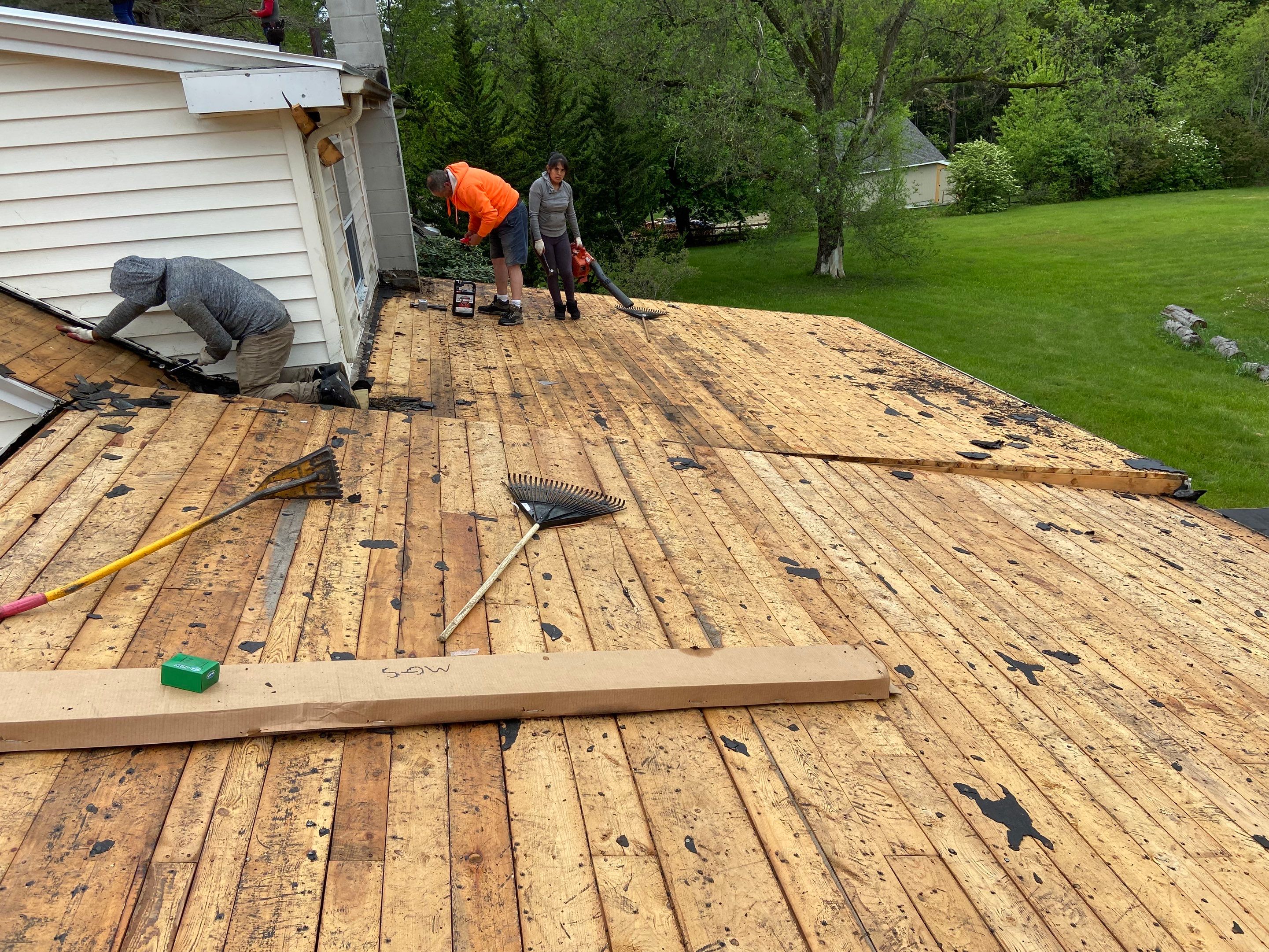 Residential Roofing Installation using GAF Timberline HDZ by Sensible Home Solutions