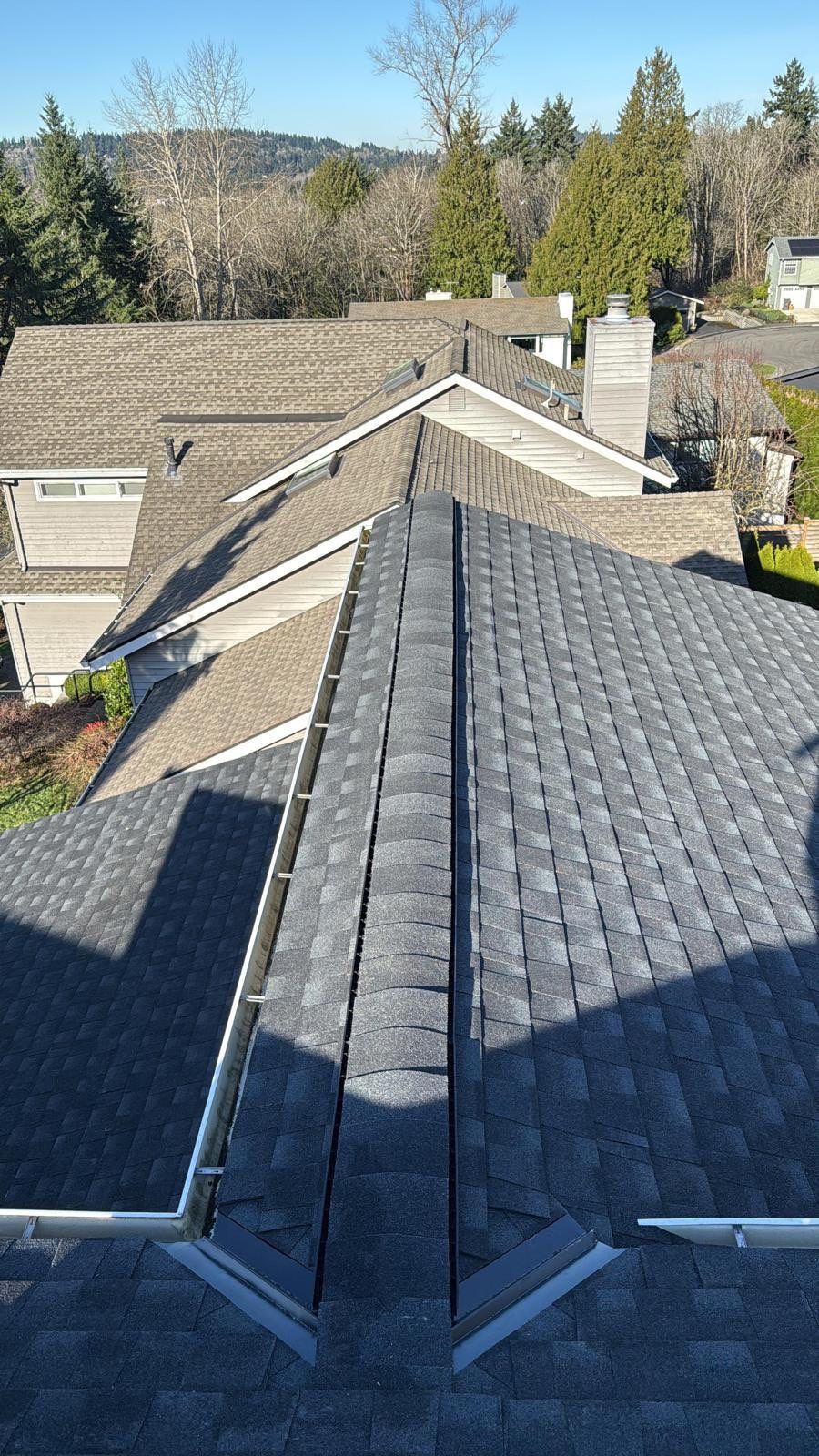 Residential Roofing Installation using GAF HDZ Shingles by Roofing Formula LLC