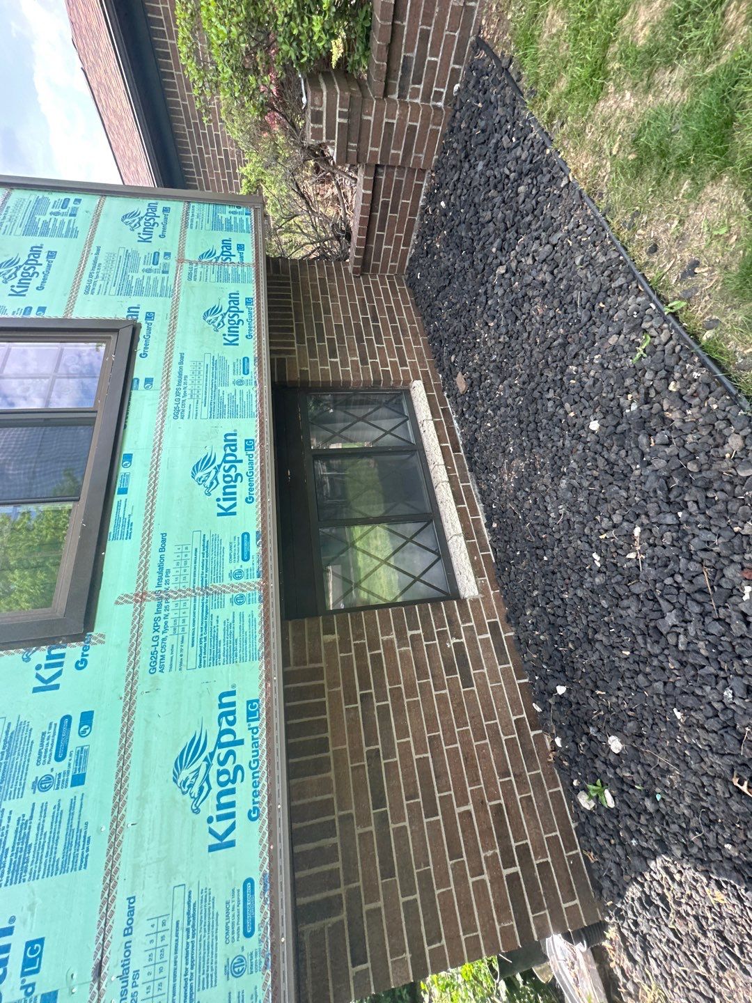 Siding Installation using Ascend 7" Composite Flagship Brown by 180 Contractors